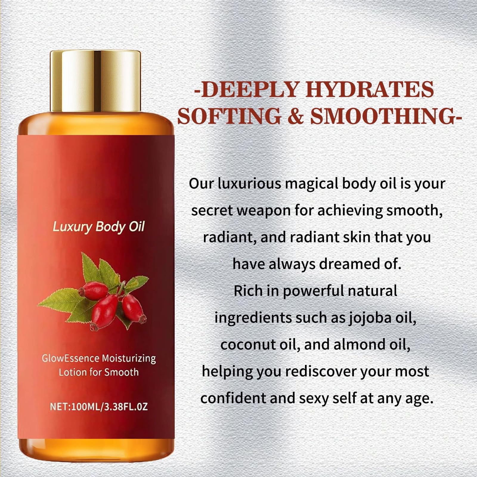 Magic Body Firming Oil, Magic Luxury Body Oil, Collagen Lifting Body Oil, Hydrating Body Tightening Lotion, Firming & Tightening, for Women After Shower (2)
