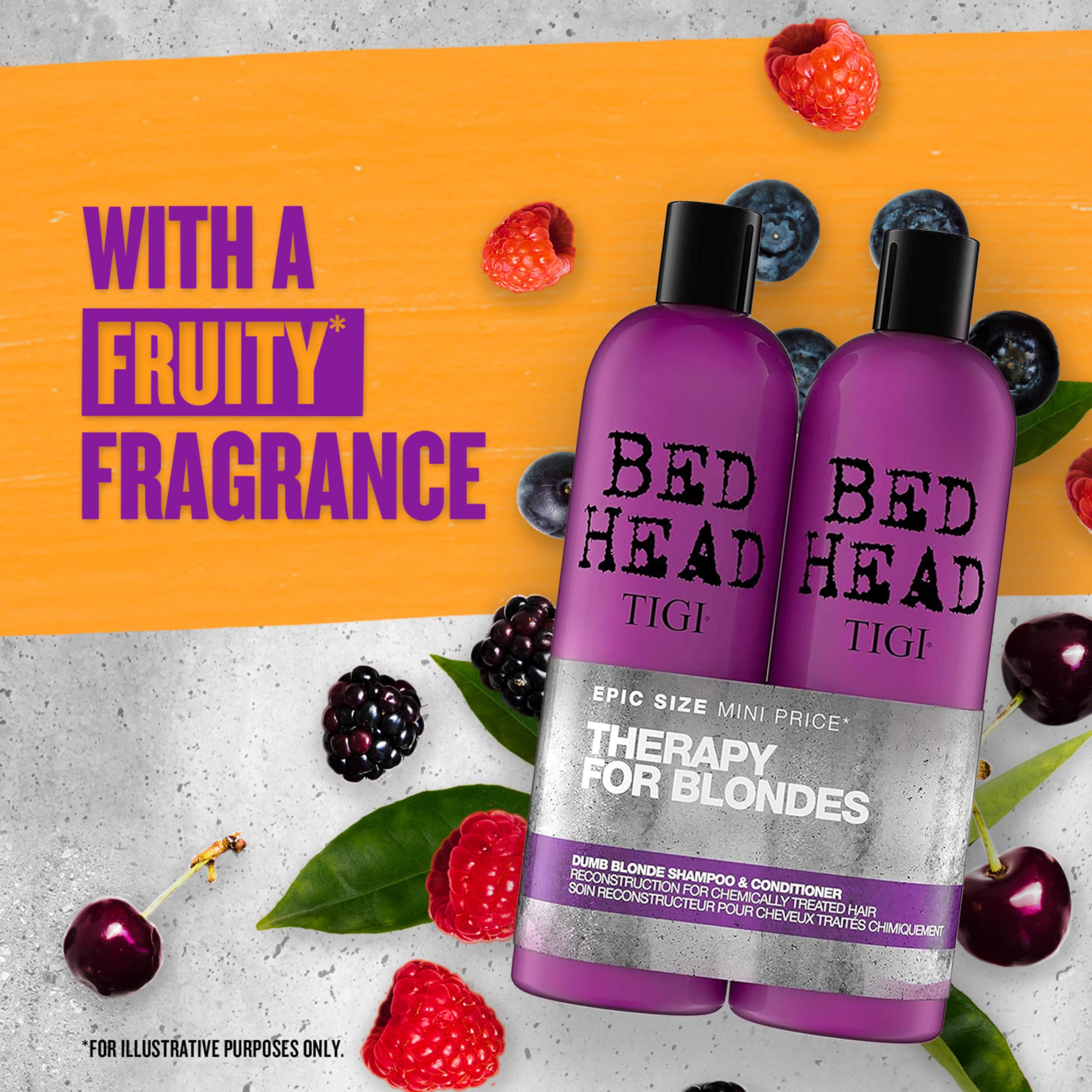 Tigi Tigi Bed Head Dumb Blonde Shampoo & Reconstructor Conditioner Duo Pack, 50 Oz