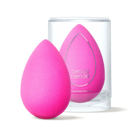 Beautyblender - Original Makeup Applicator Sponge - for Powder Liquid Coverup BB Cream or other Cosmetic Foundation Products - in Pink