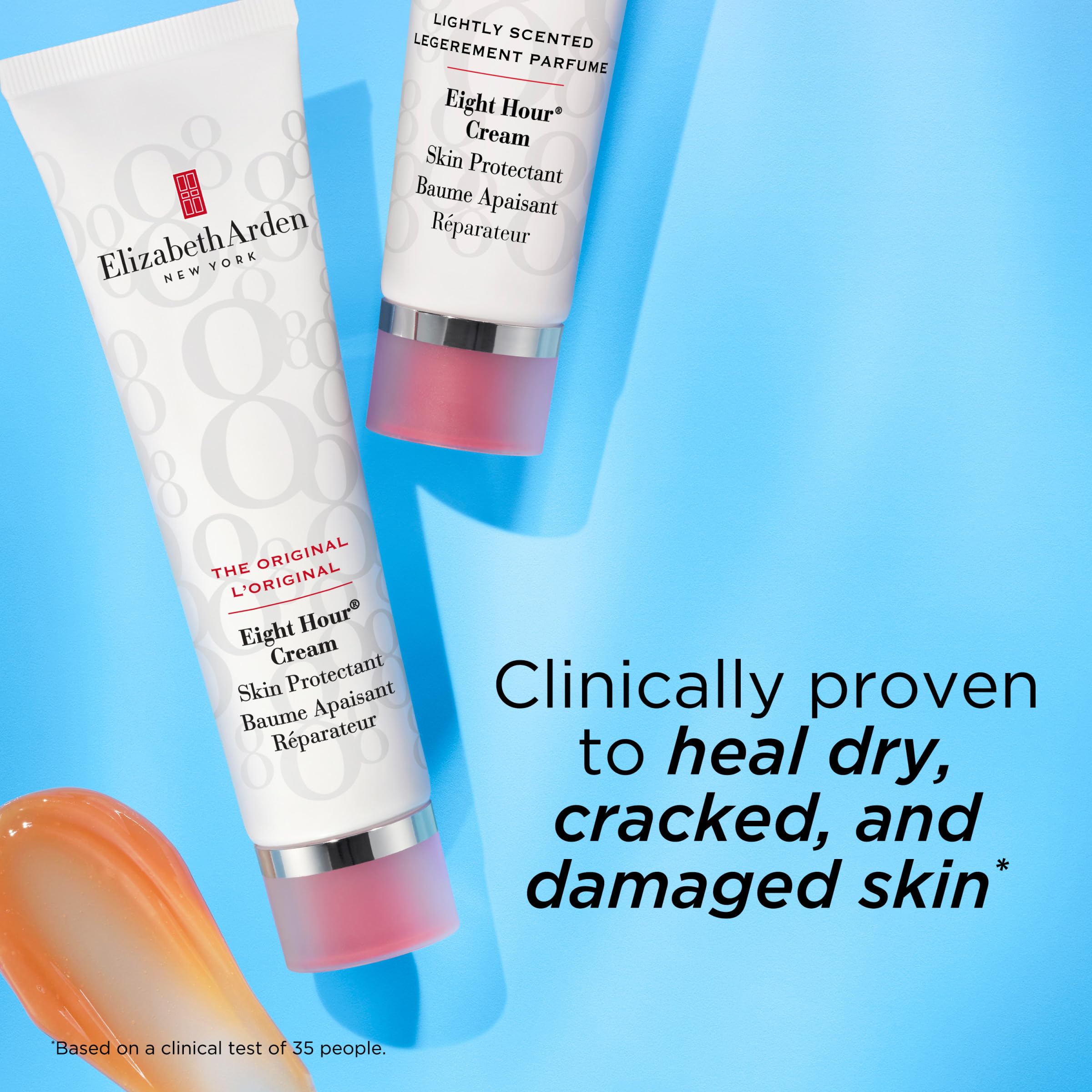 Elizabeth Arden Eight Hour Cream Skin Protectant, All Purpose Beauty Salve, Moisturizing Balm for Body, Repairs Dry Hands, Cracked Feet, Chapped Lips & Cuticles, Original, 1.7 oz