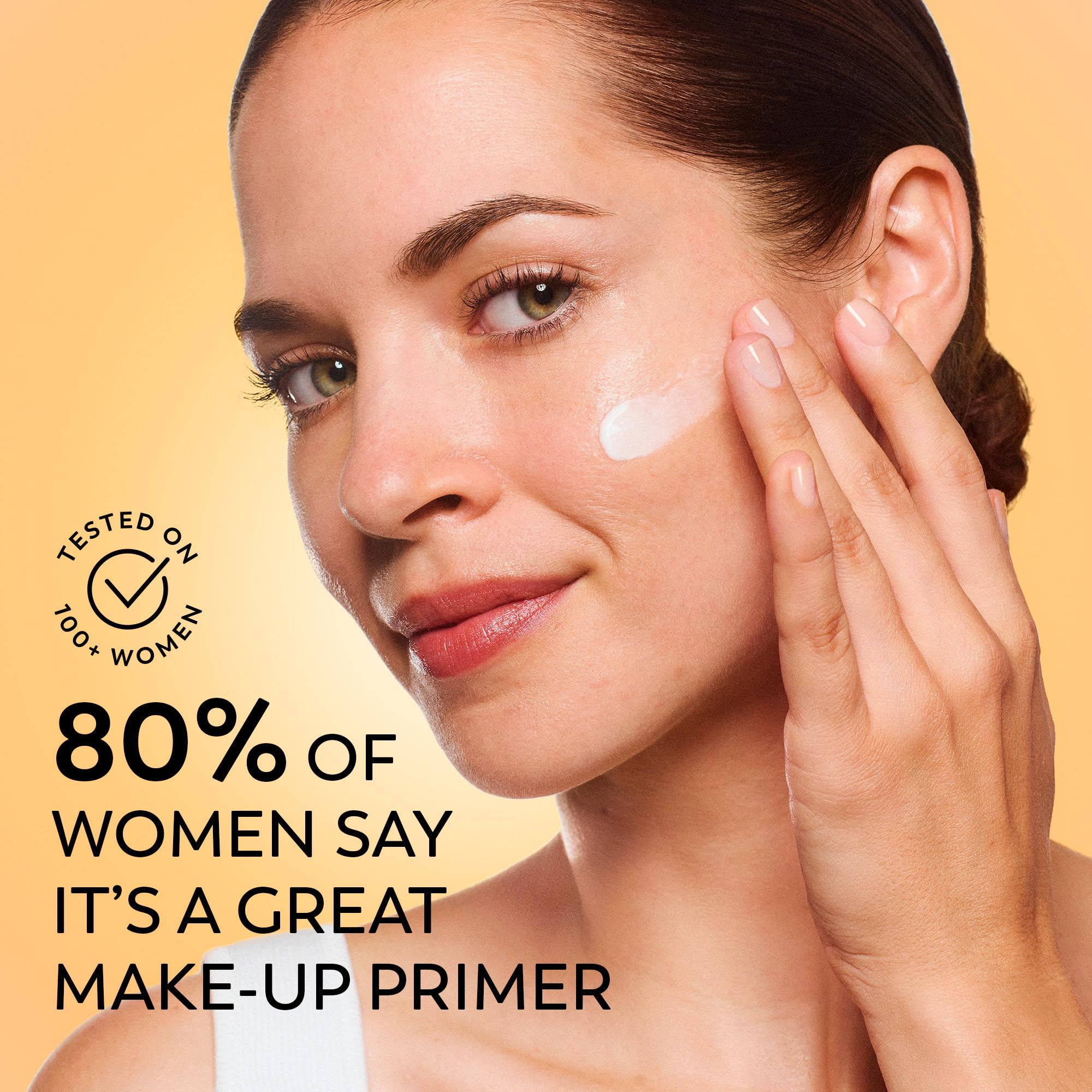 Olay Vitamin C Brighten & Glow 3in1 Moisturising Fluid SPF50+ Hydrating Skincare Moisturiser and Primer with Niacinamide, Provides Hydration, Glow, UV Protection, and Helps Correct Dark Spots, 50ml