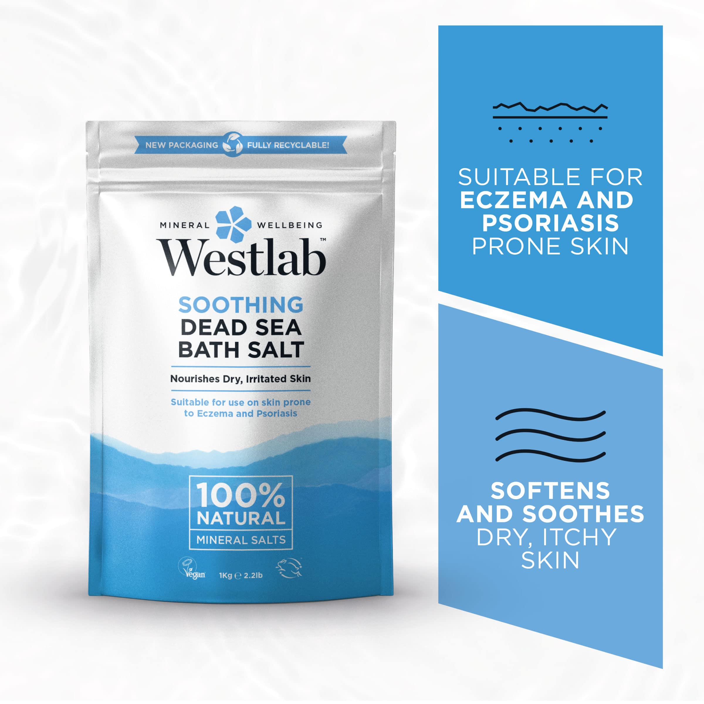 Westlab - Dead Sea Salt - 1kg