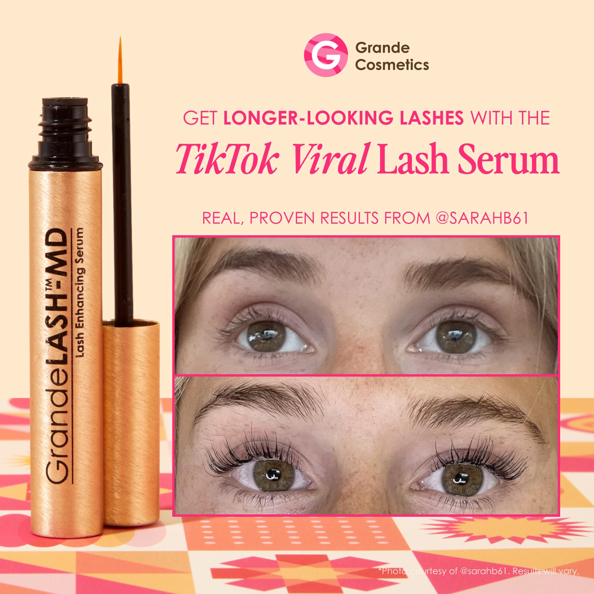 Grande Cosmetics Lash Enhancing Serum,2 mL