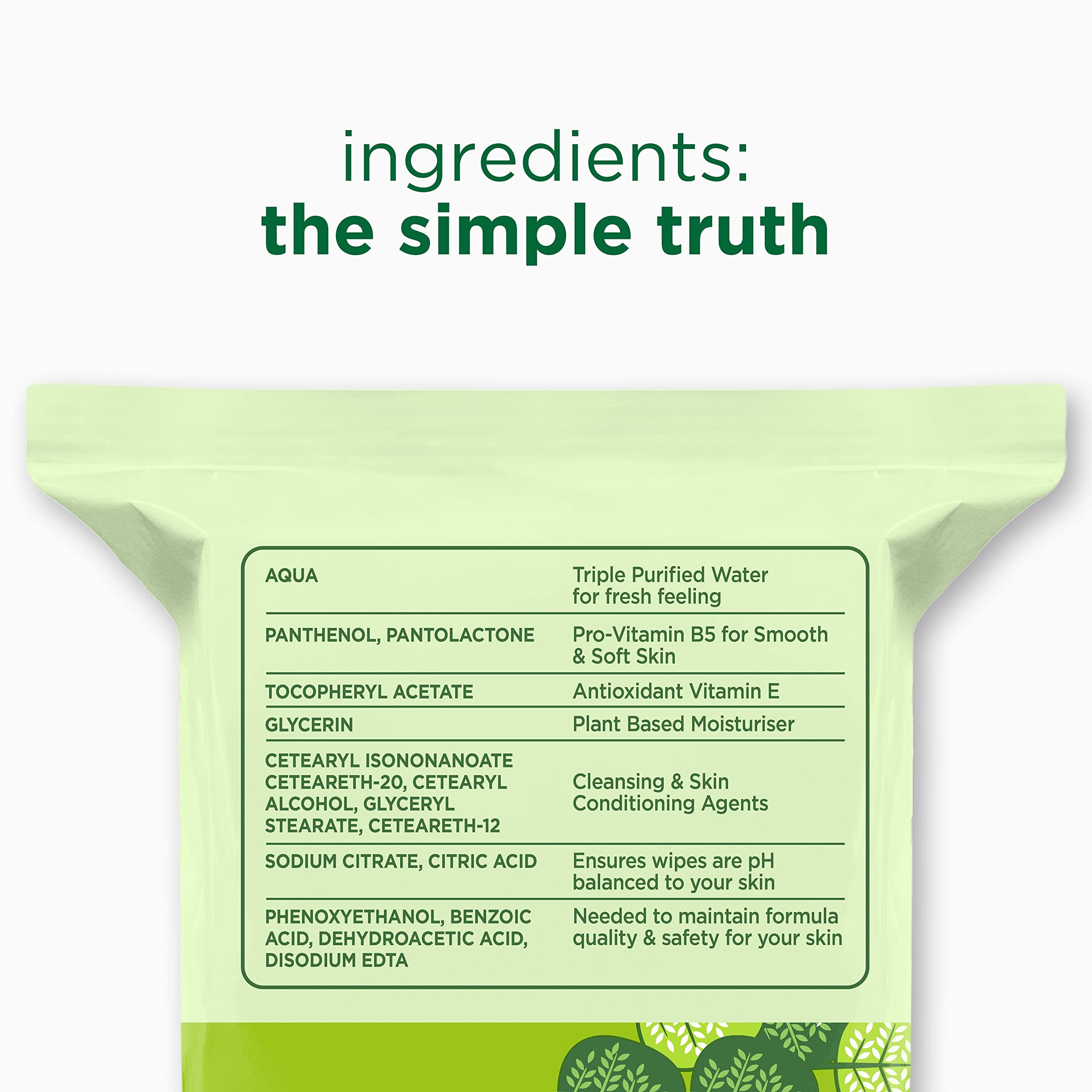 Kind to Skin Cleansing Face Wipes UK's #1 facial skin care brand* for sensitive skin 6x 25 pack