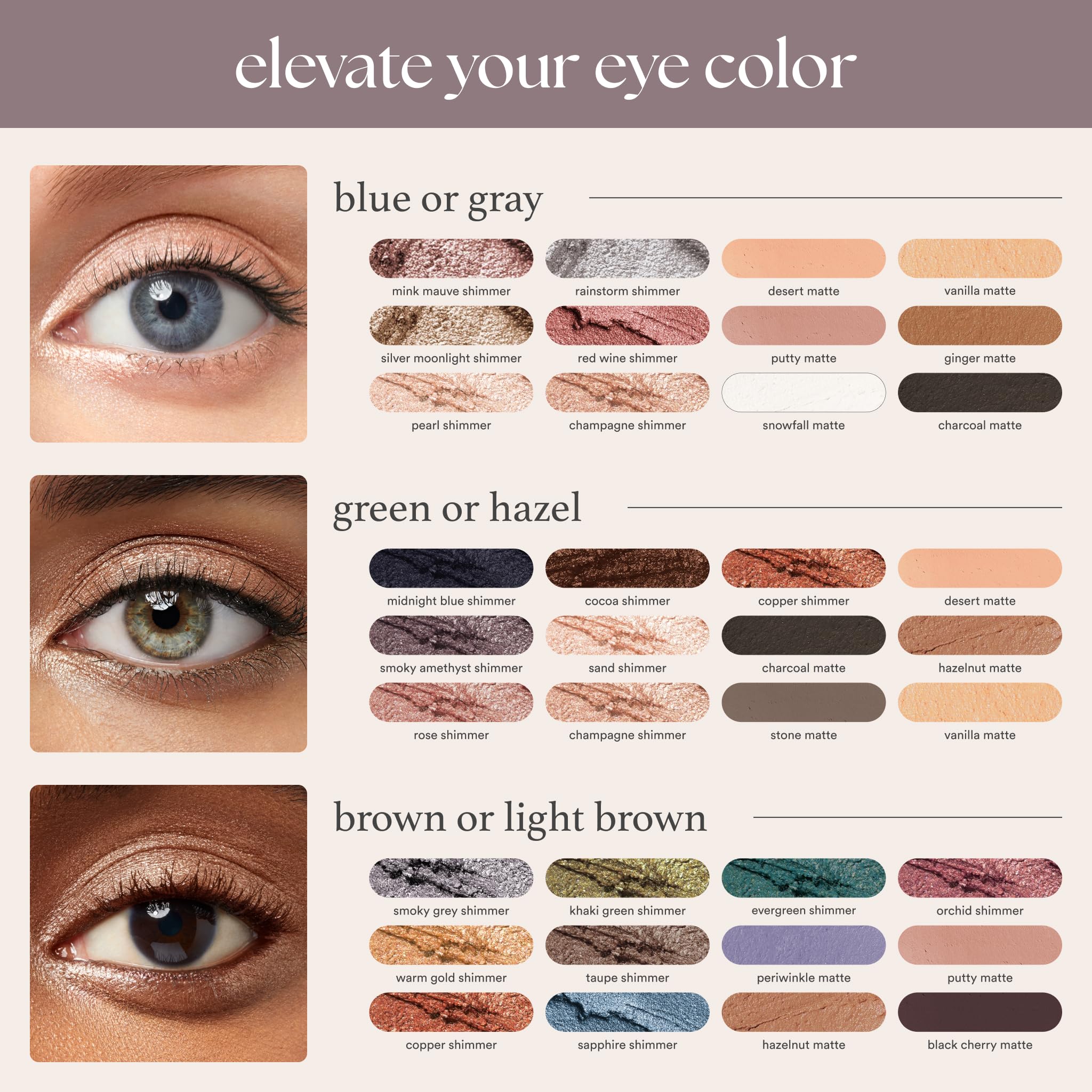 Julep Eyeshadow 101 Crème-to-Powder Eyeshadow Stick (Champagne Shimmer) Long-Lasting, Waterproof Eye Shadow - Blendable, Crease-Proof Eye Shadow Stick with Built-In Smudger - Shimmer Eyeshadow