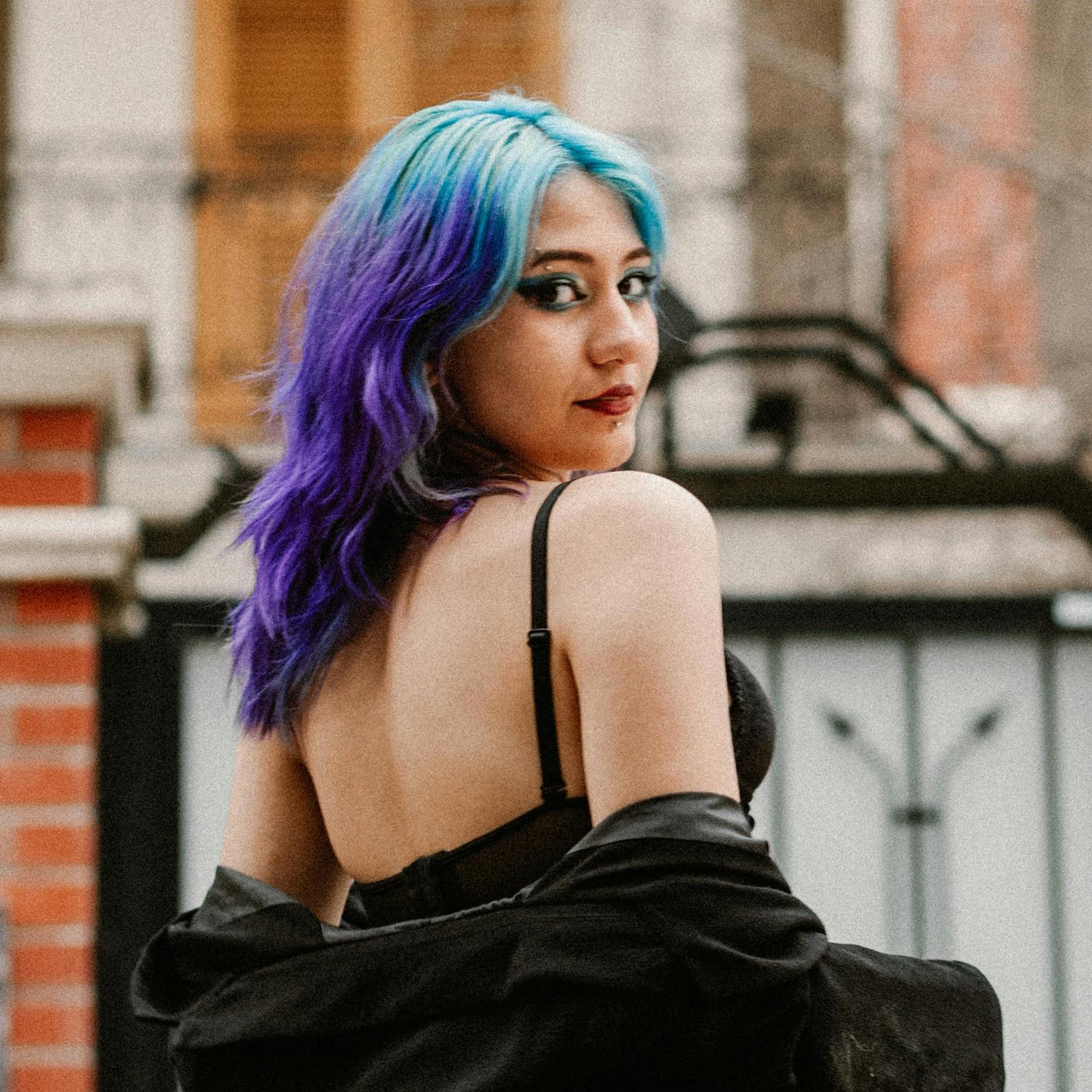 ARCTIC FOX 100% Vegan & Cruelty Free Vibrant Semi Permanent Hair Colour Dye - Purple AF 165 ml e
