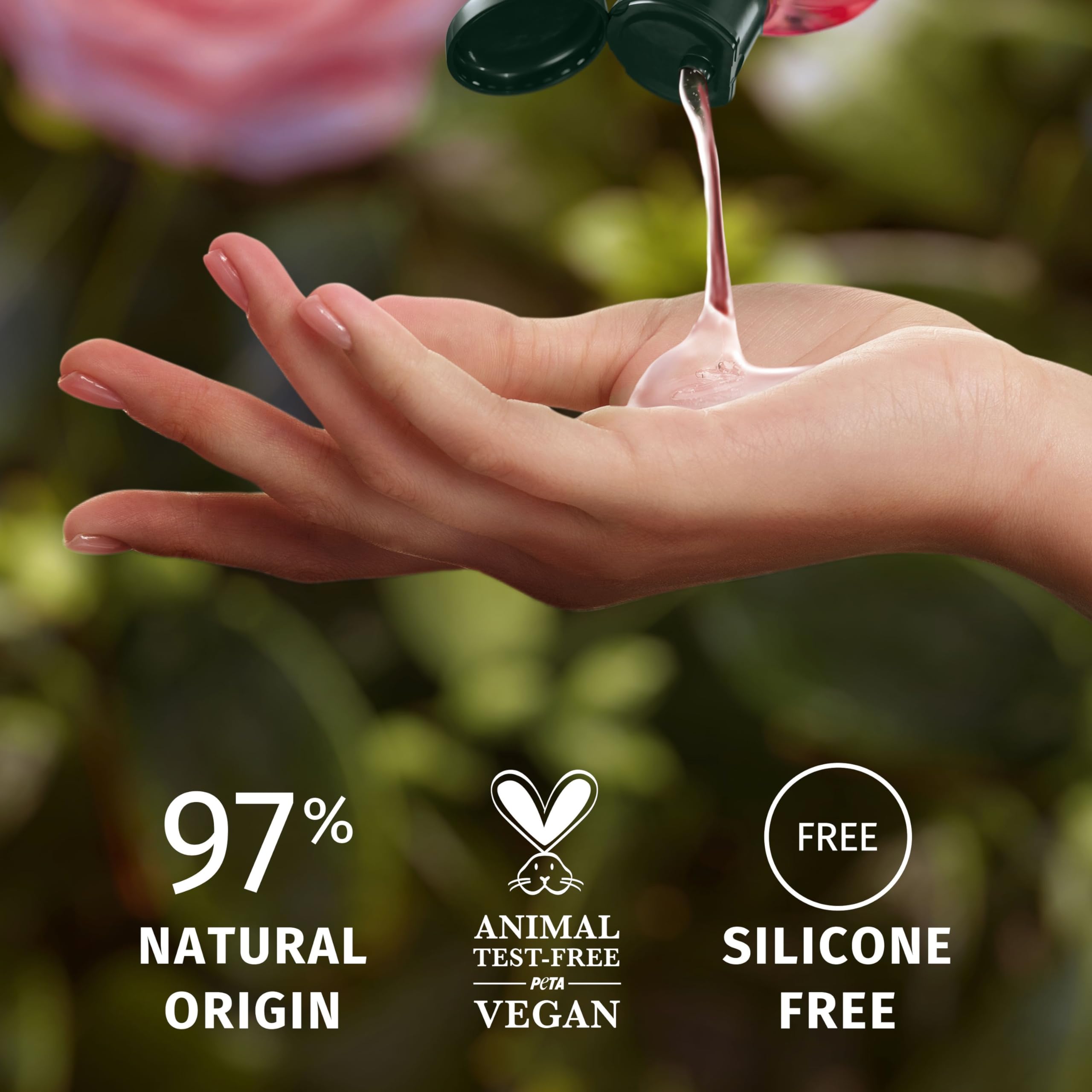 Herbal Essences Rose Scent Petal Soft Shampoo 2x350ml + Hair Conditioner 2x250ml