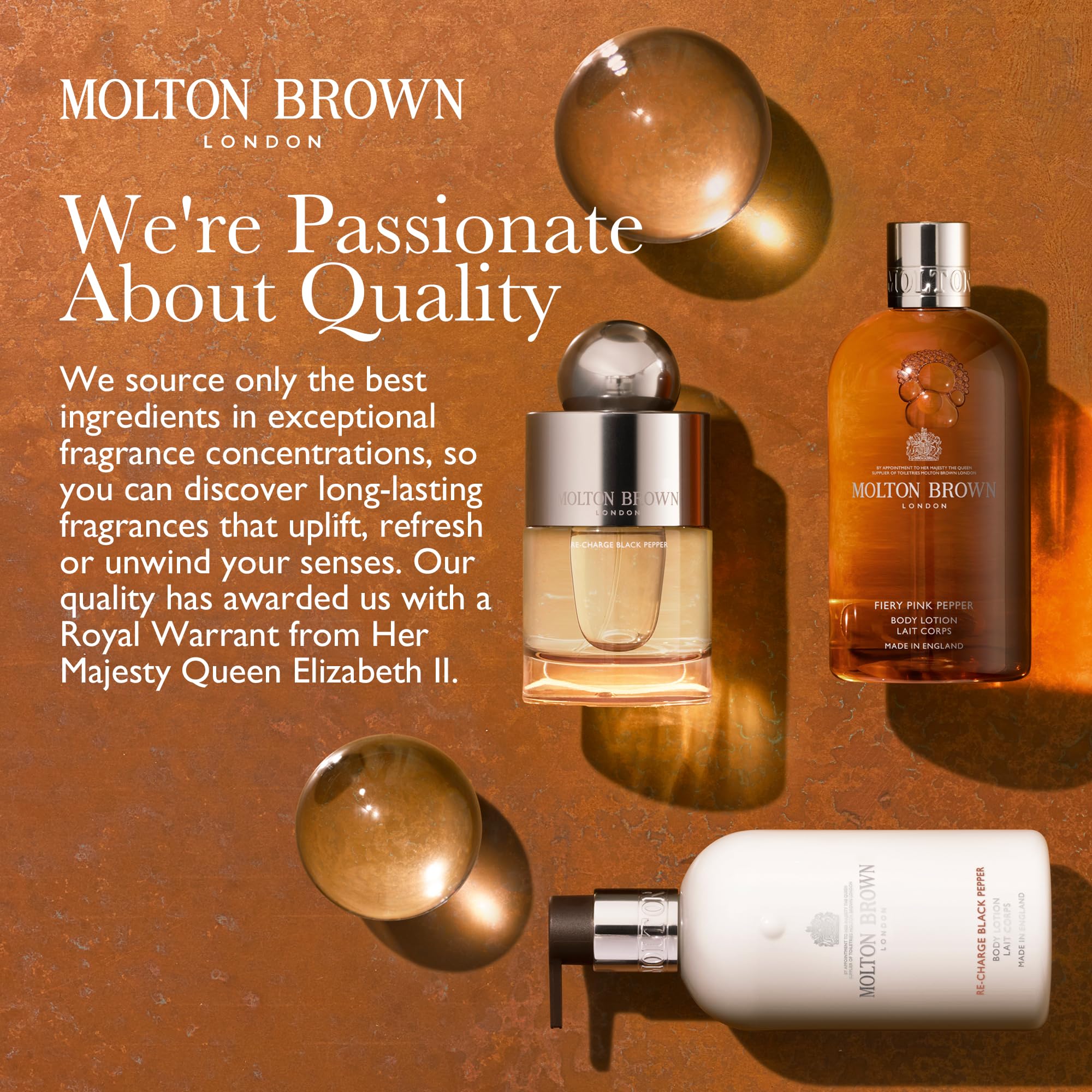 Molton Brown Re-Charge Black Pepper Bath & Shower Gel Refill 400 ml