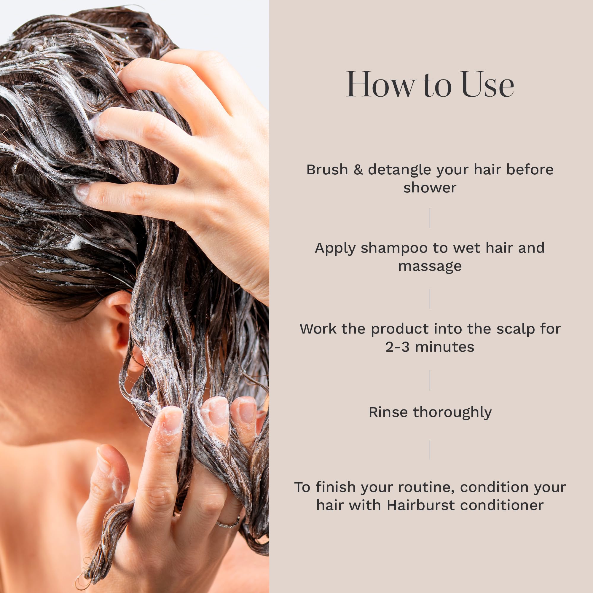 HAIR BURST Shampoo for Oily Hair — Deep Cleansing, Purifying & Hydrating with Tropical Aroma - Promotes Growth, Reduces Hair Loss-Free of SLS, Silicones & Parabens - Made in UK