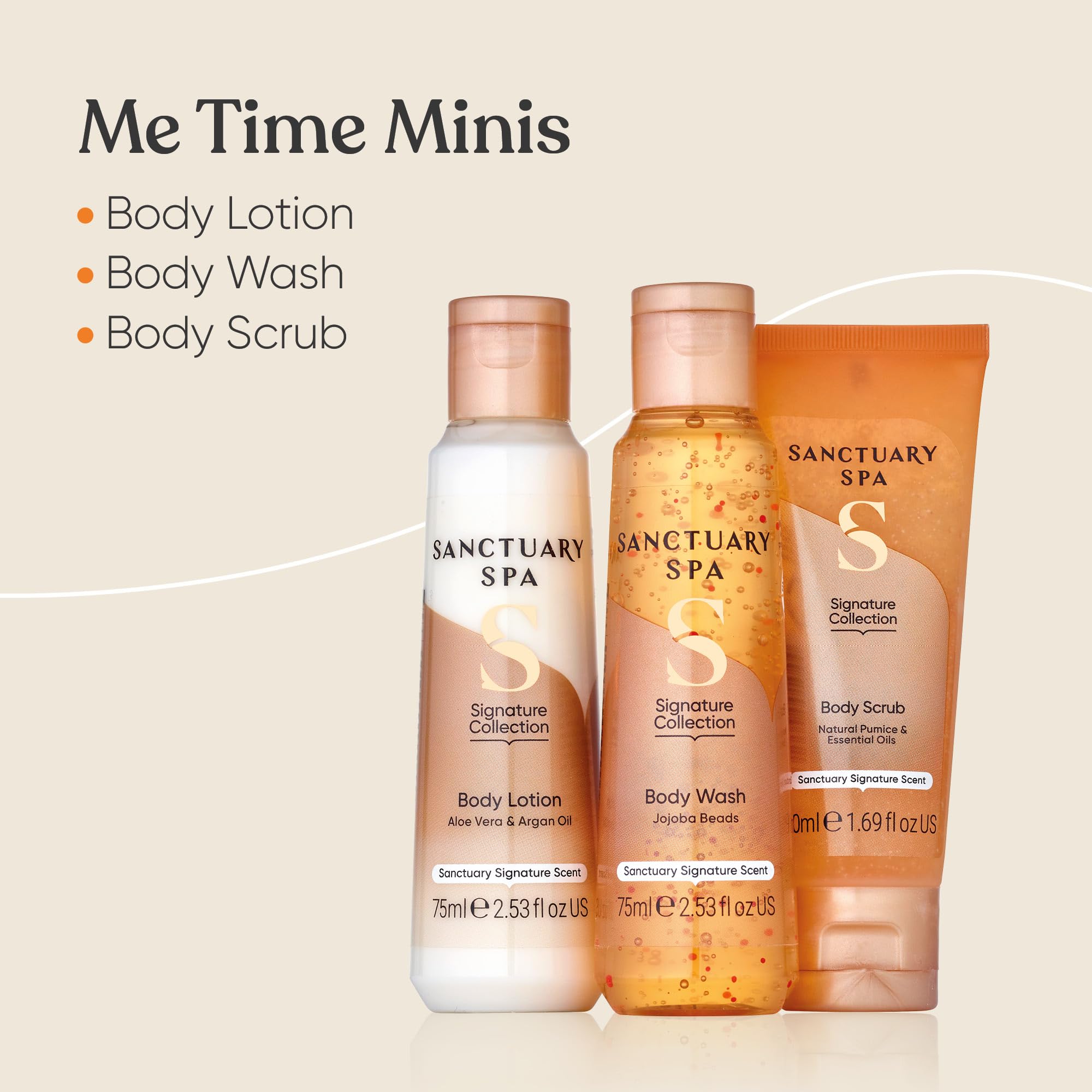 MCSYPOAL Me Time Minis 200 ml, Vegan Beauty gift, gifts For Women, gift For Her, Birthday gift
