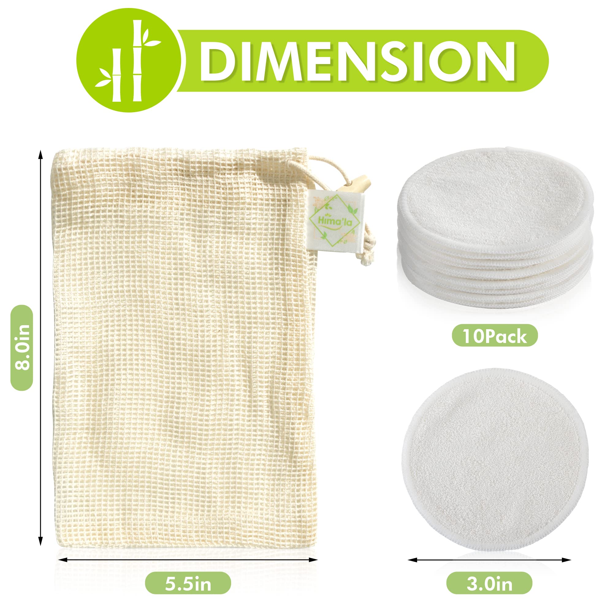 Hima'la Reusable Makeup Remover Pads