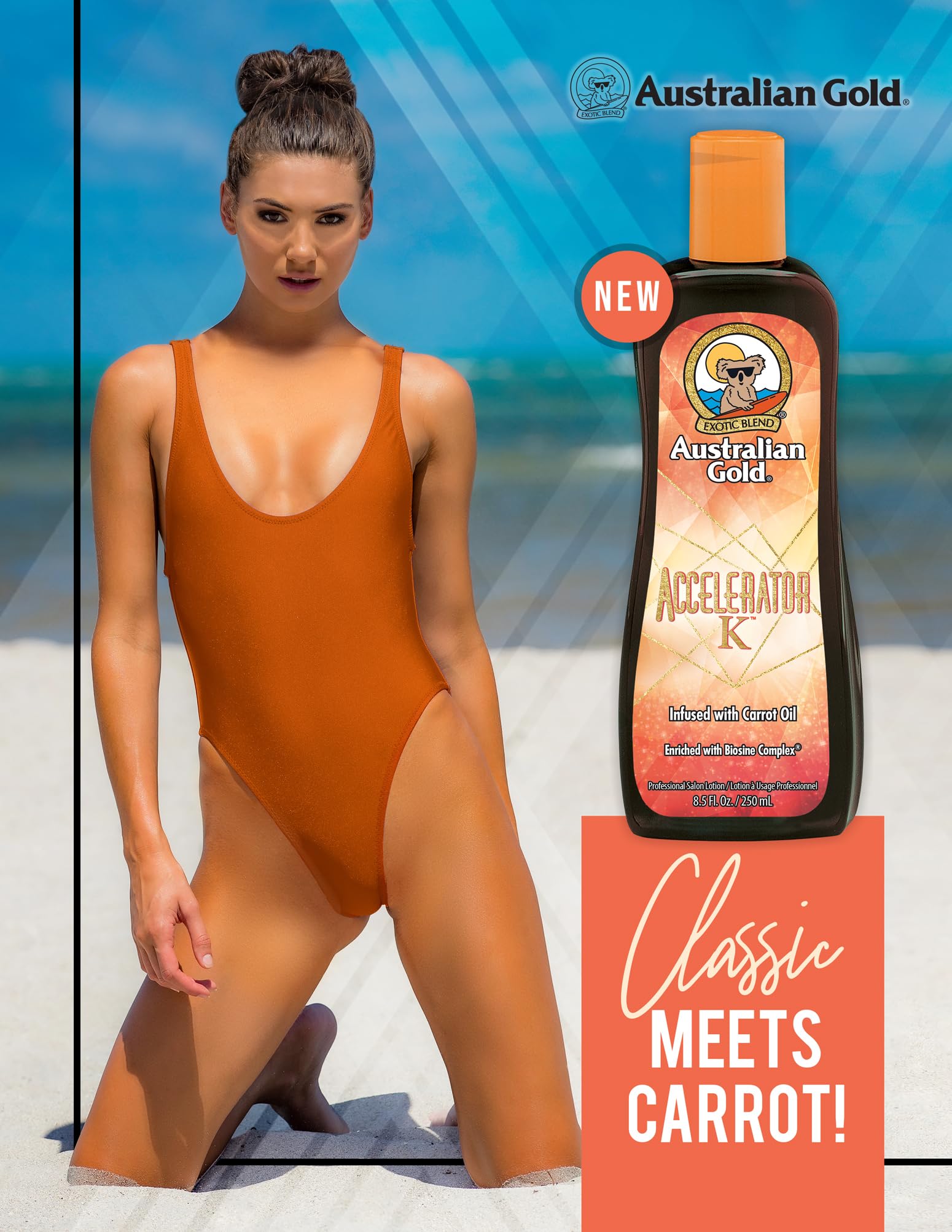 Australian Gold Accelerator K Infused with Carrot Oil 250ml