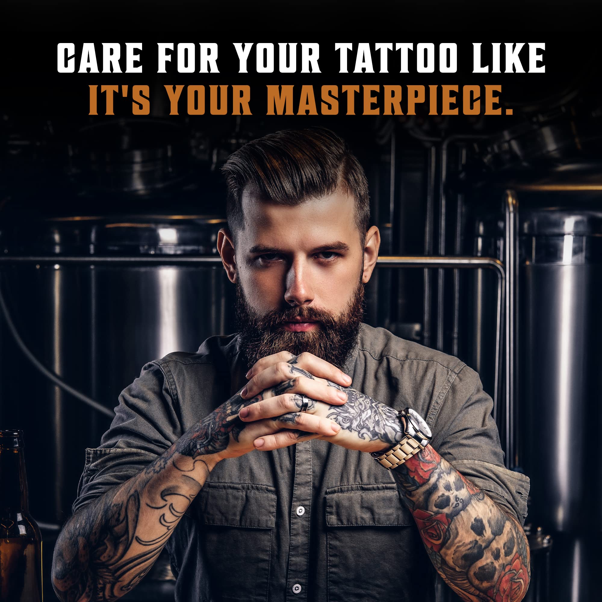 Viking Revolution Tattoo Balm for Before, During & Post Tattoo – Safe, Natural Tattoo Aftercare Cream – Moisturizing Lotion to Promote Skin Healing Tattoo Cream (2 Pack)