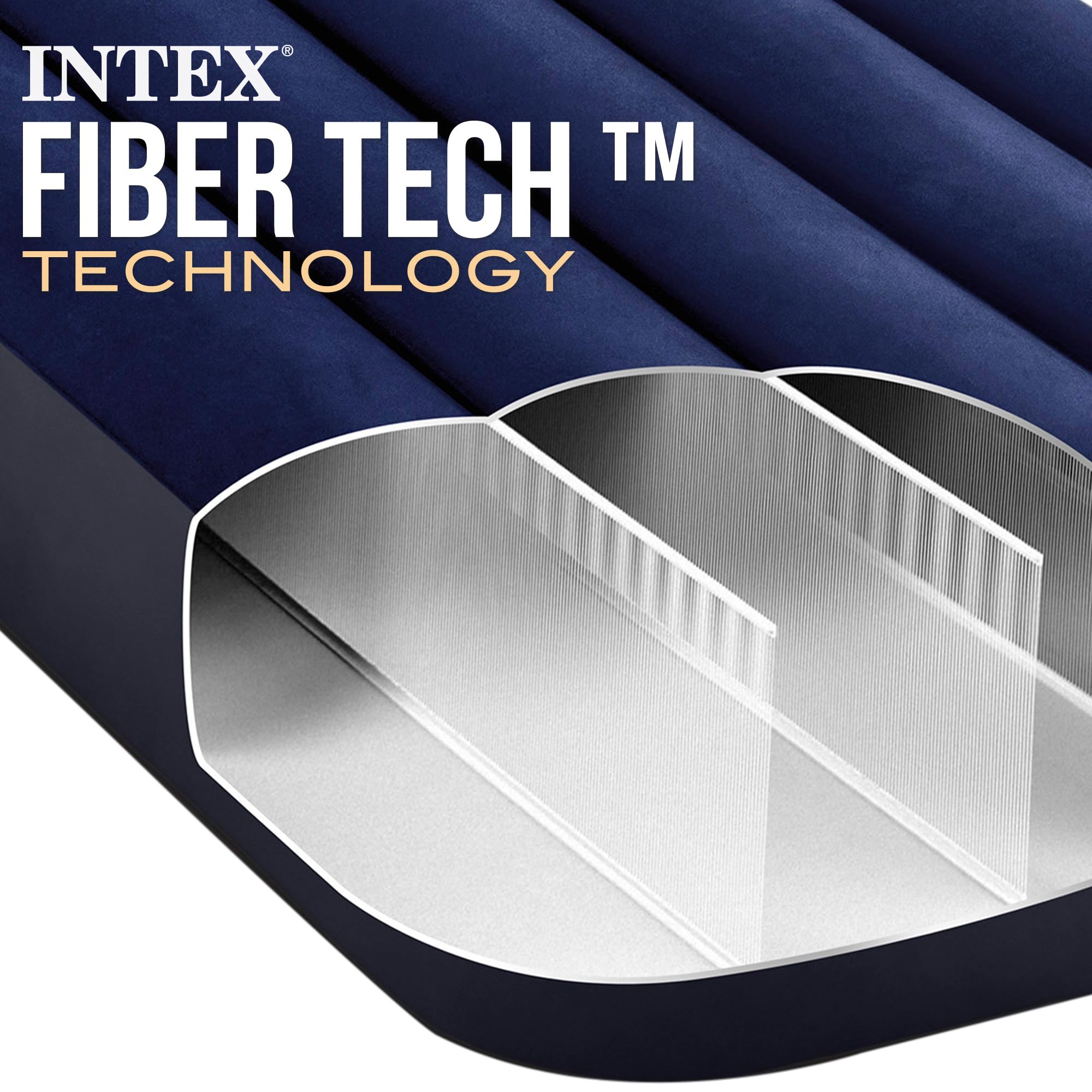 Intex Dura-beam Standard Classic Downy Inflatable Mattress One Size