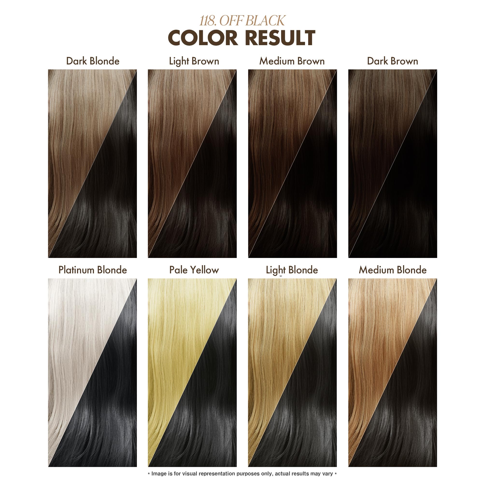 Adore Semi Permanent Hair Color - Vegan and Cruelty-Free Black Hair Dye - 4 Fl Oz - 118 Off Black (Pack of 1)