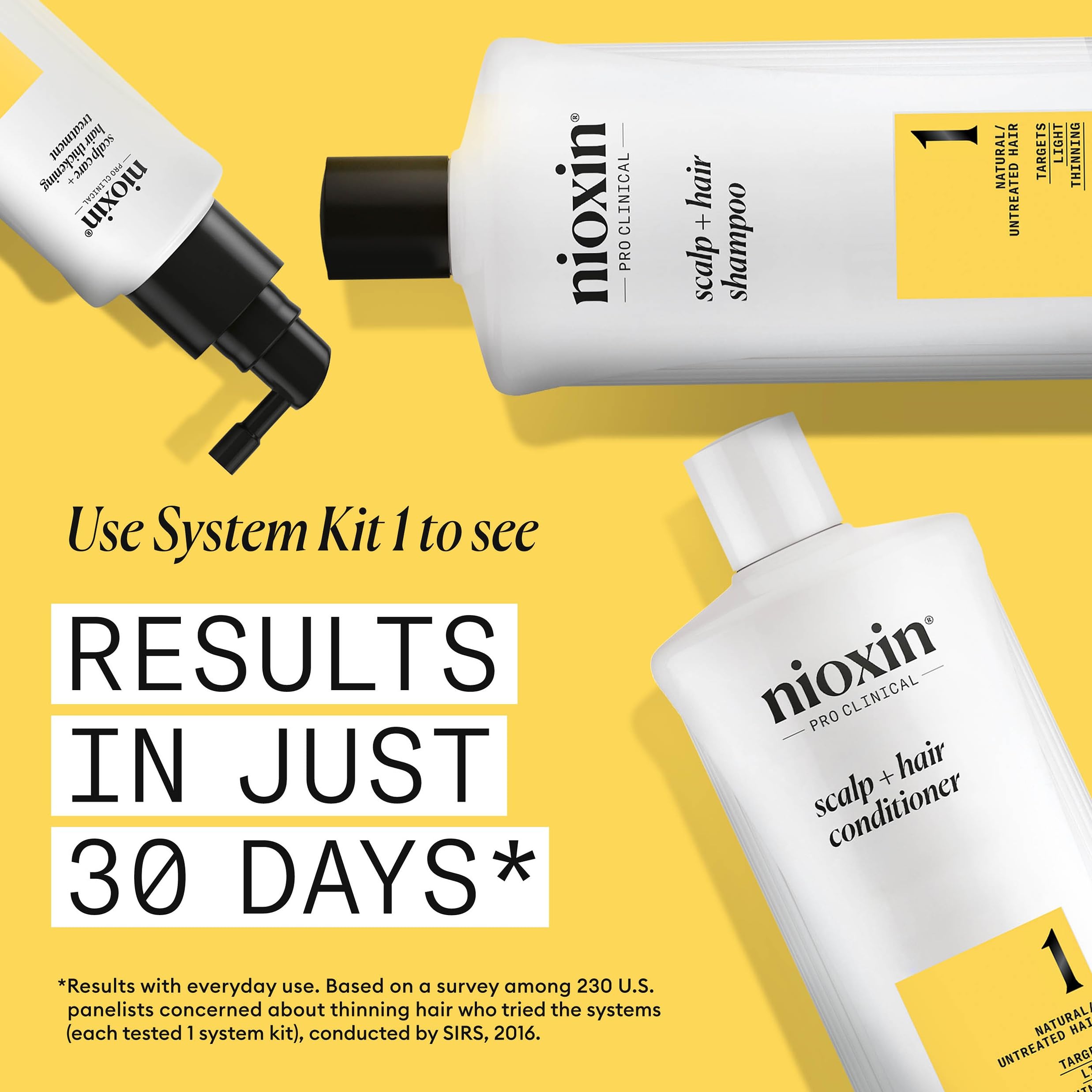Nioxin System 1 Cleanser - 1000 ml
