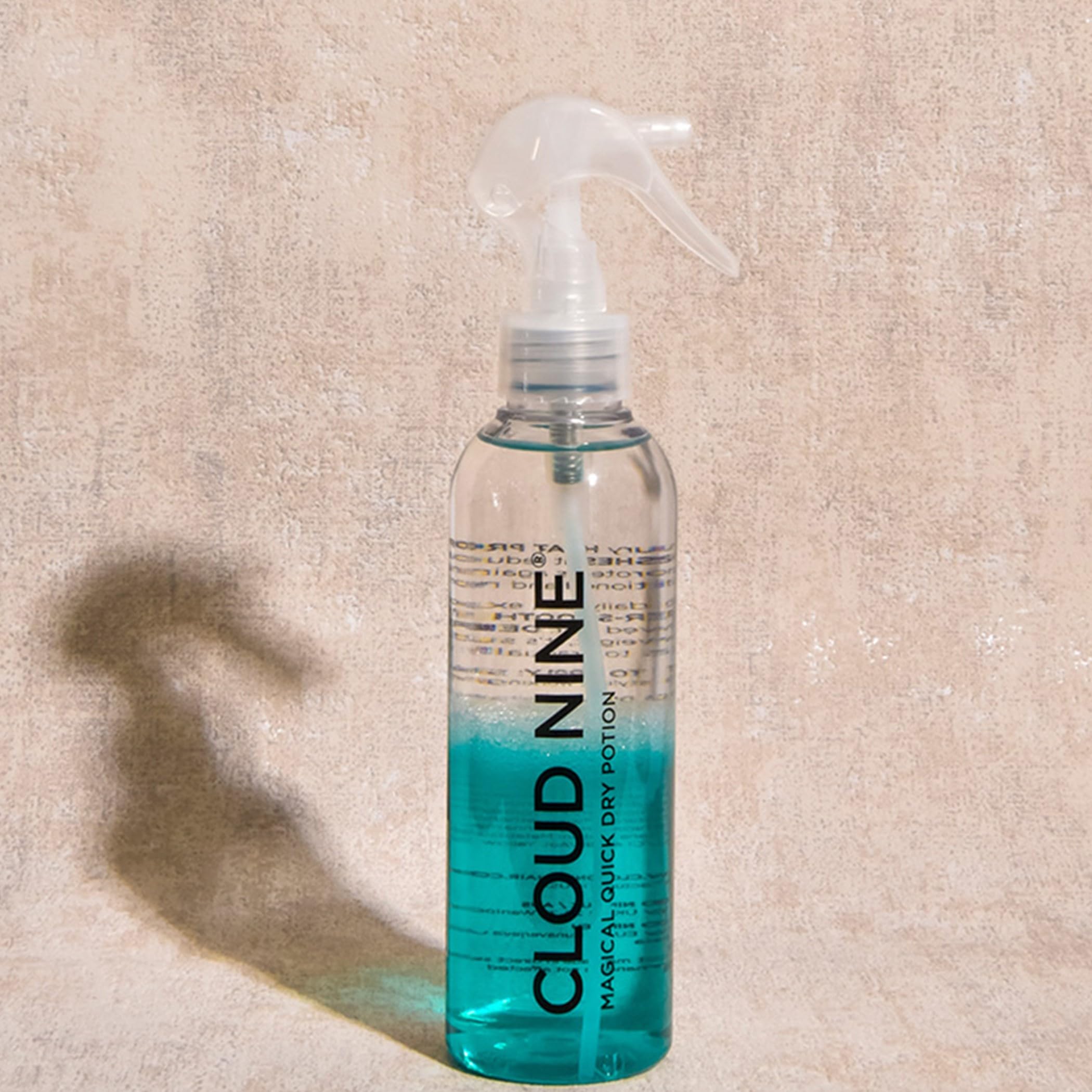 CLOUD NINE Magical Potion Quick Dry 200ml Protection Spray | Hair Heat Protection Spray Bottle Quick Dry Time | Reduce Frizz & Damage | Healthy Strong Shiny Glossy Hair Conditioner | All Hair Types