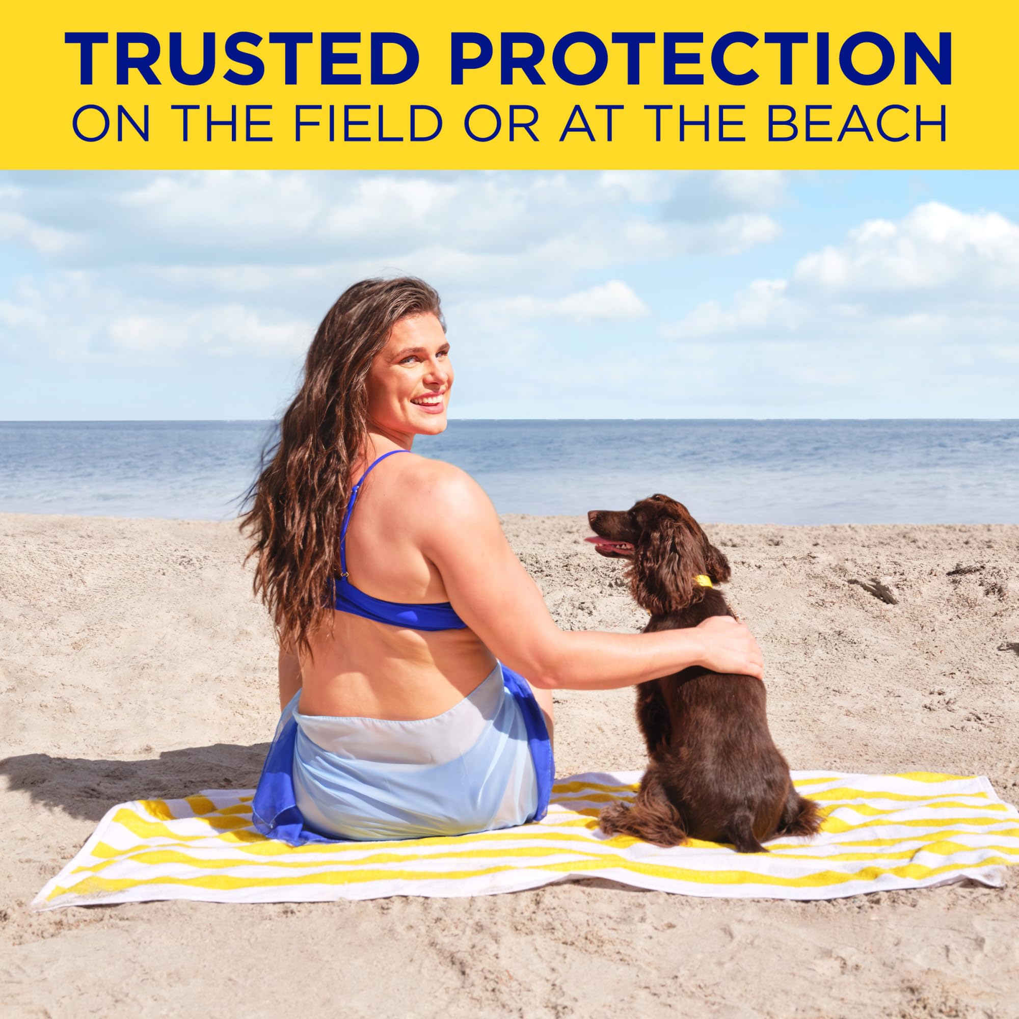 Coppertone SPORT Sunscreen SPF 50 Lotion, Water Resistant Sunscreen, Body Sunscreen Lotion, 7 Fl Oz