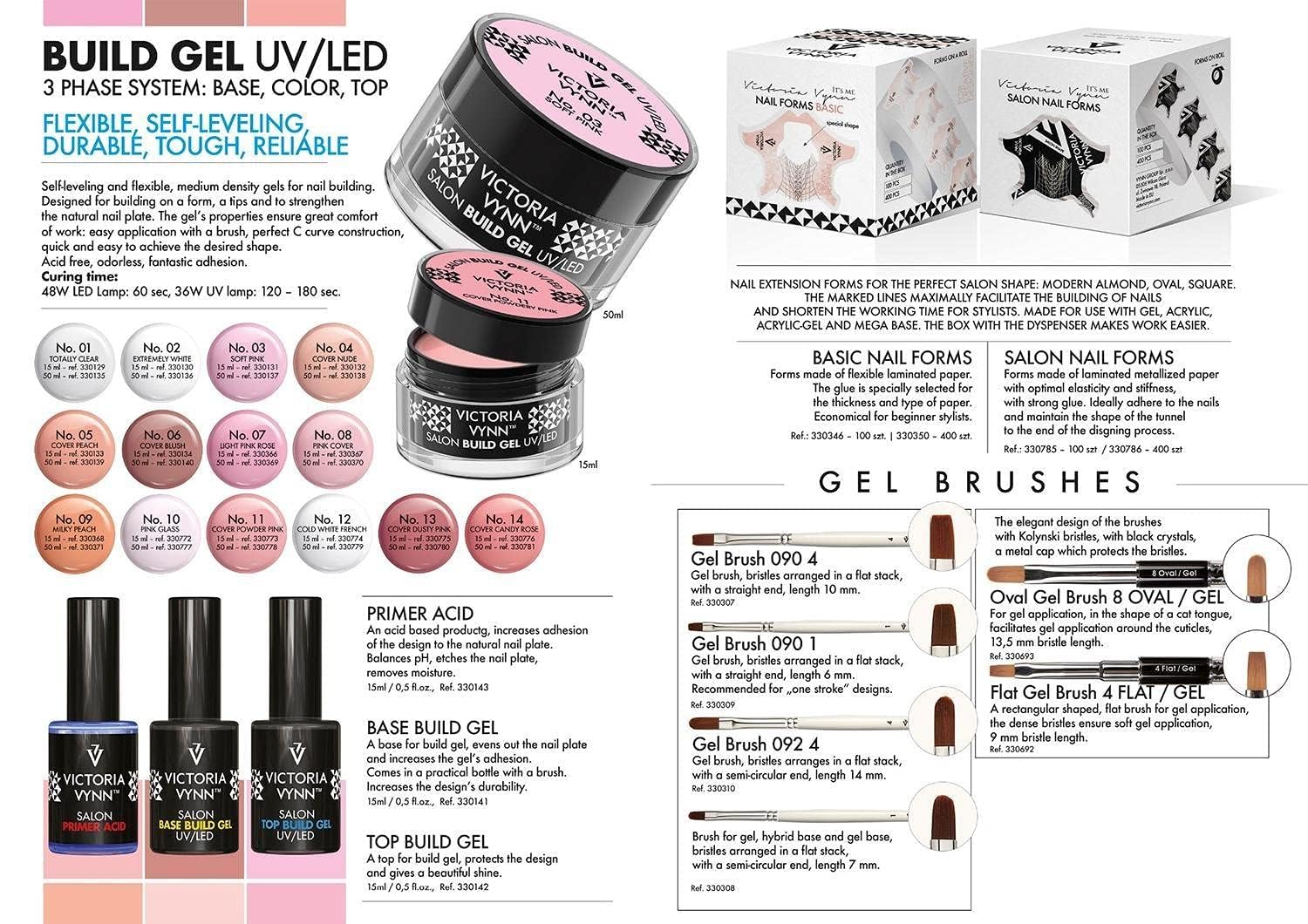 VICTORIA VYNN BUILD GEL UV/LED 50ML No.03 soft pink
