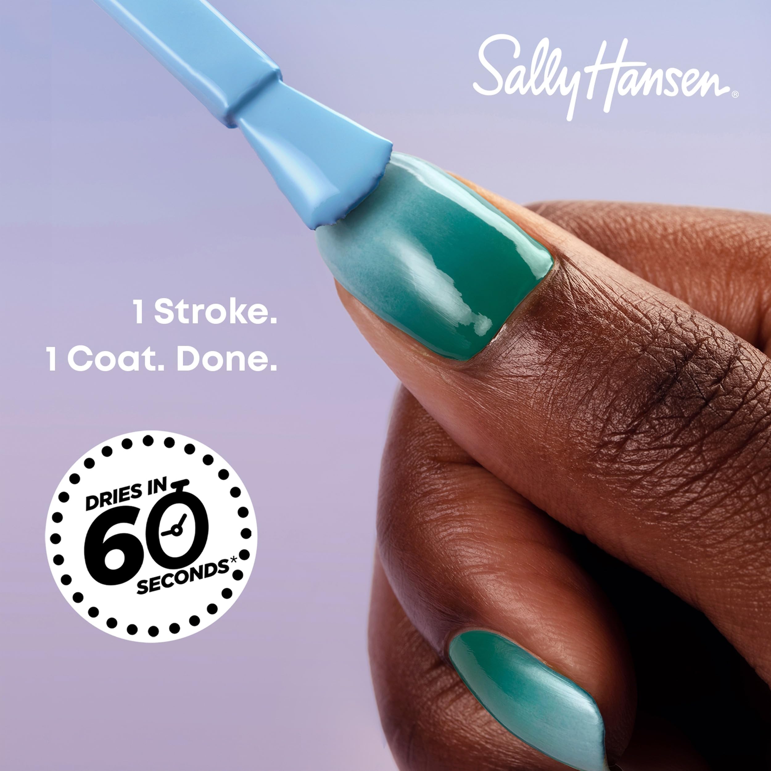 Sally Hansen Insta-Dri®, Clearly Quick, Quick Dry, Long Lasting, Streak-Free Shine, Clear Nail Polish