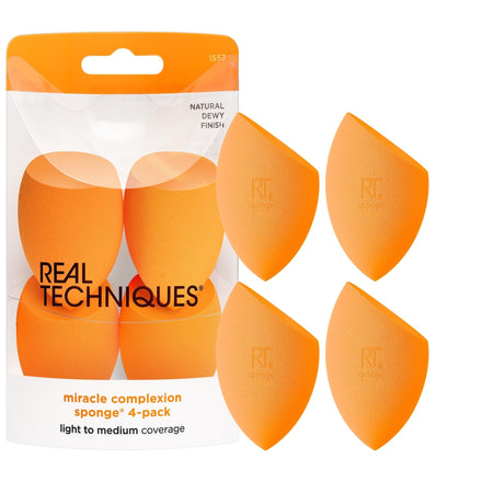 Real Techniques Miracle Complexion Sponge (Pack of 4)