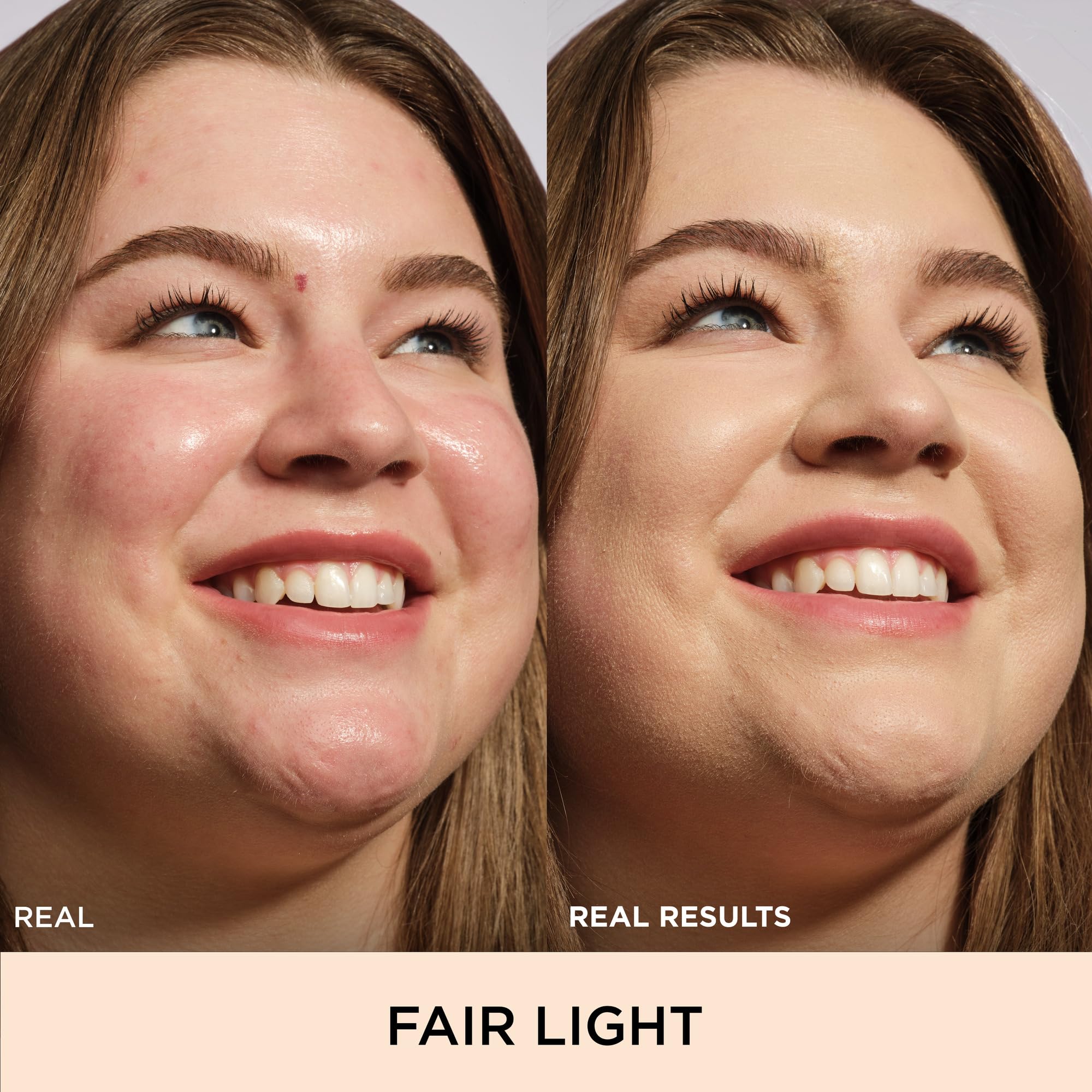 iT Cosmetics Full Coverage Foundation with SPF 50 Protection, Enriched with Hyaluronic Acid & Vitamin E, Your Skin But Better CC+ Cream, Shade: Fair Light, 32ml