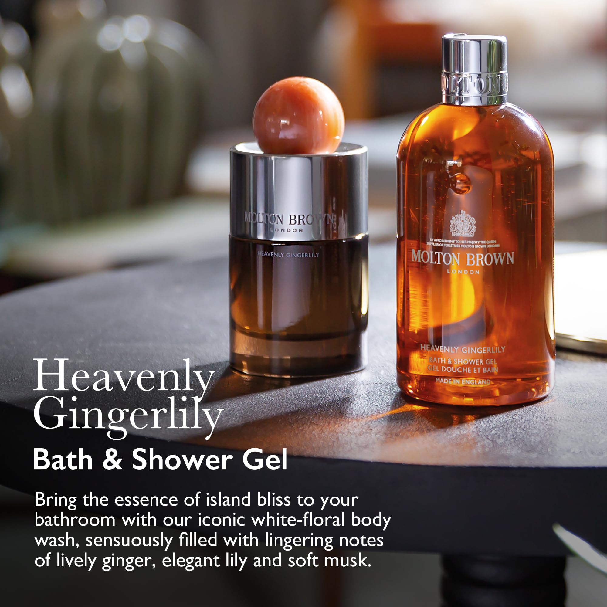 Molton Brown Heavenly Gingerlily Bath & Shower Gel 300 ml