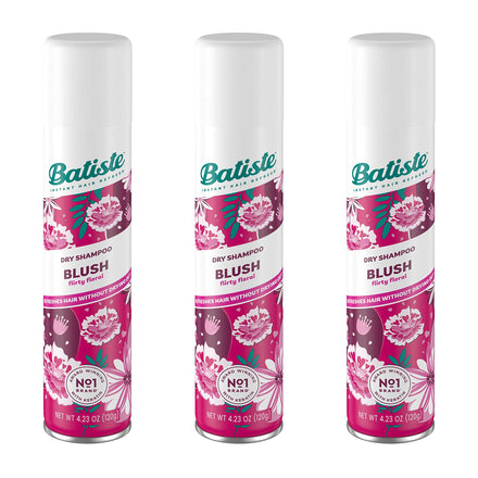 Batiste Dry Shampoo, Blush Fragrance, 3 Count
