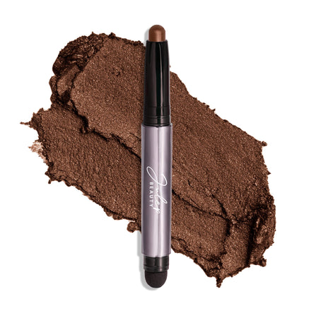 Julep Eyeshadow 101 Crème-to-Powder Eyeshadow Stick (Cocoa) Long-Lasting, Waterproof Eye Shadow - Blendable, Crease-Proof Eye Shadow Stick with Built-In Smudger - Shimmer Eyeshadow