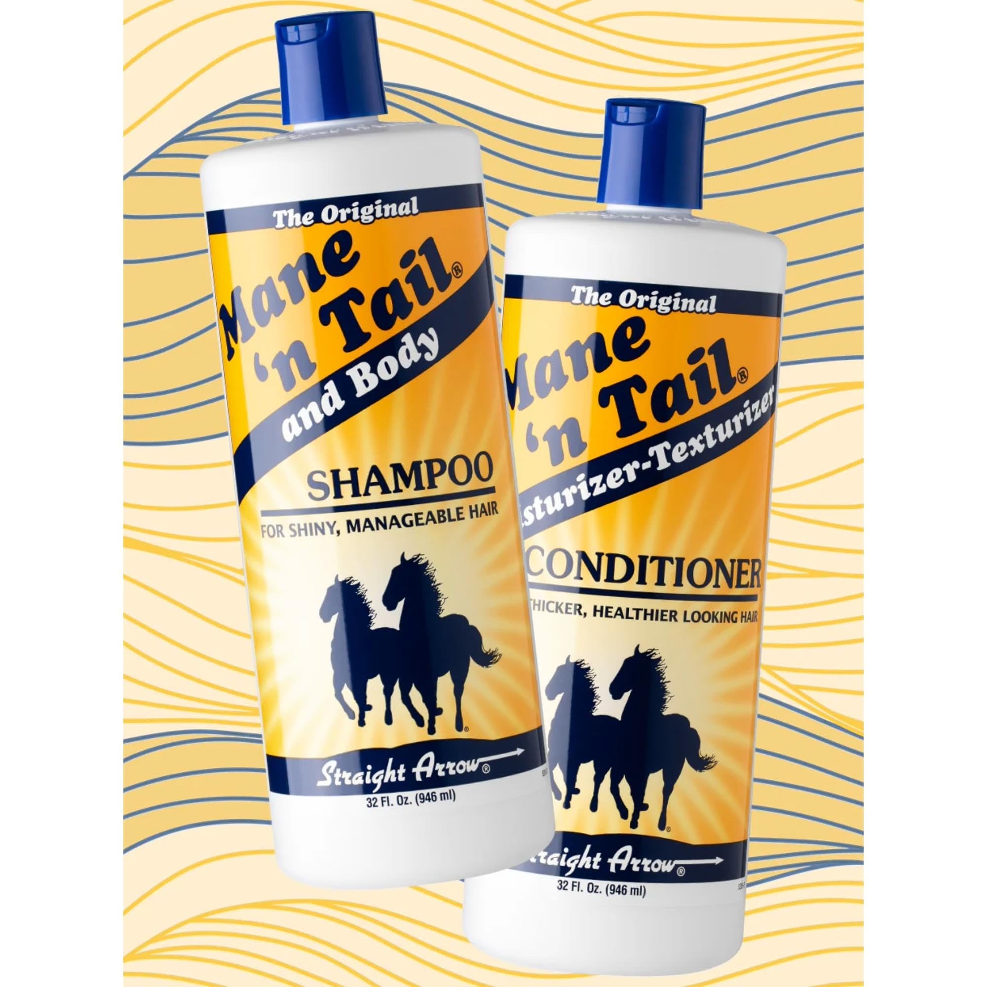Mane 'n Tail Original Formula Shampoo and Conditioner Twin Pack, For Healthier Looking Hair, 355 ml (Pack of 1)