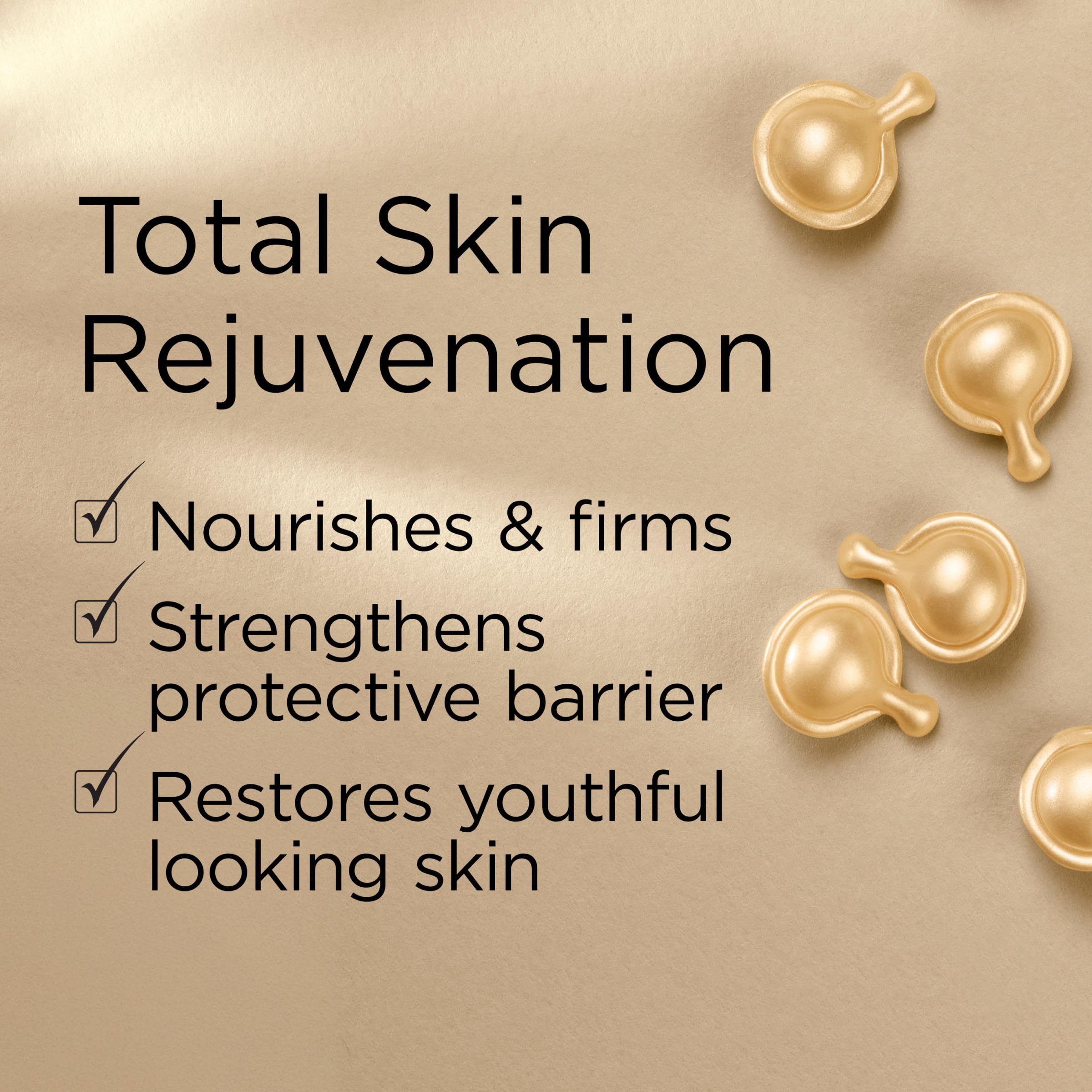 Elizabeth Arden Advanced Ceramide Face Serum Capsules, Anti-Aging Skincare, Fragrance-Free Hydrating Formula for Radiant, Firm Skin, Nourishing and Strengthening, 90 Count