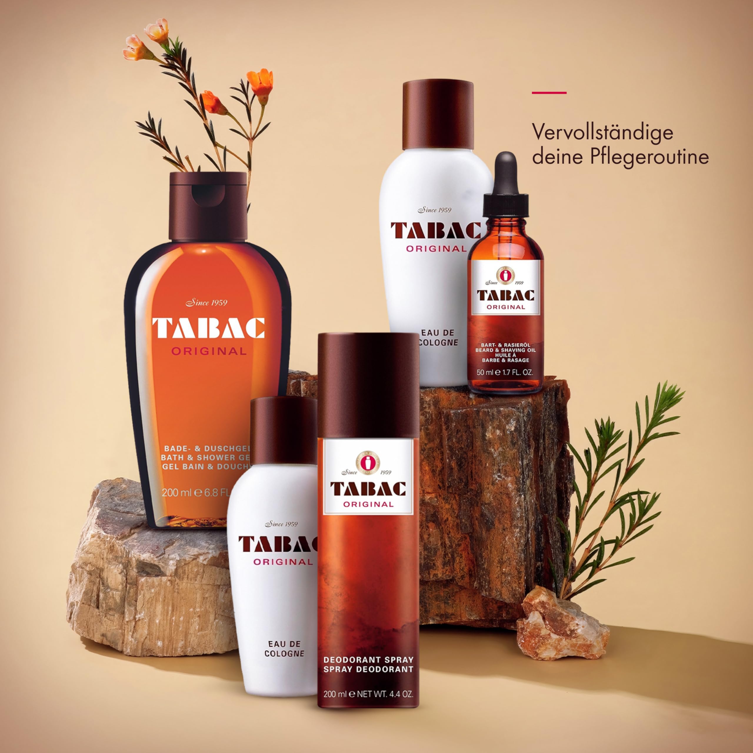 Tabac Original Bath and Shower Gel for Men by Maurer & Wirtz, 13.6 Ounce
