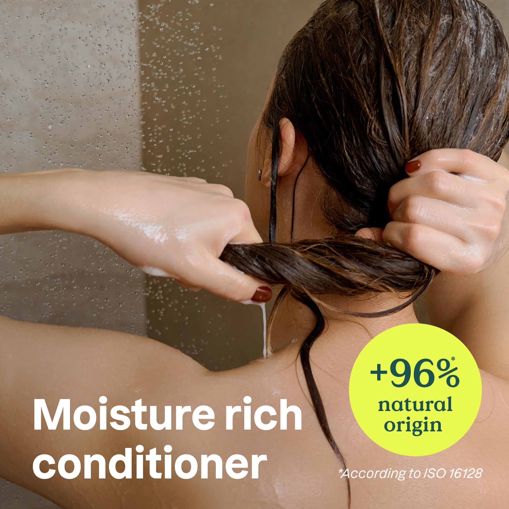 ATTITUDE Moisture Rich Hair Conditioner, For Dry and Damaged Hair, Naturally Derived Ingredients, Vegan Detangler, Dermatologiocally Tested, Quinoa and Jojoba, 8 Fl Oz