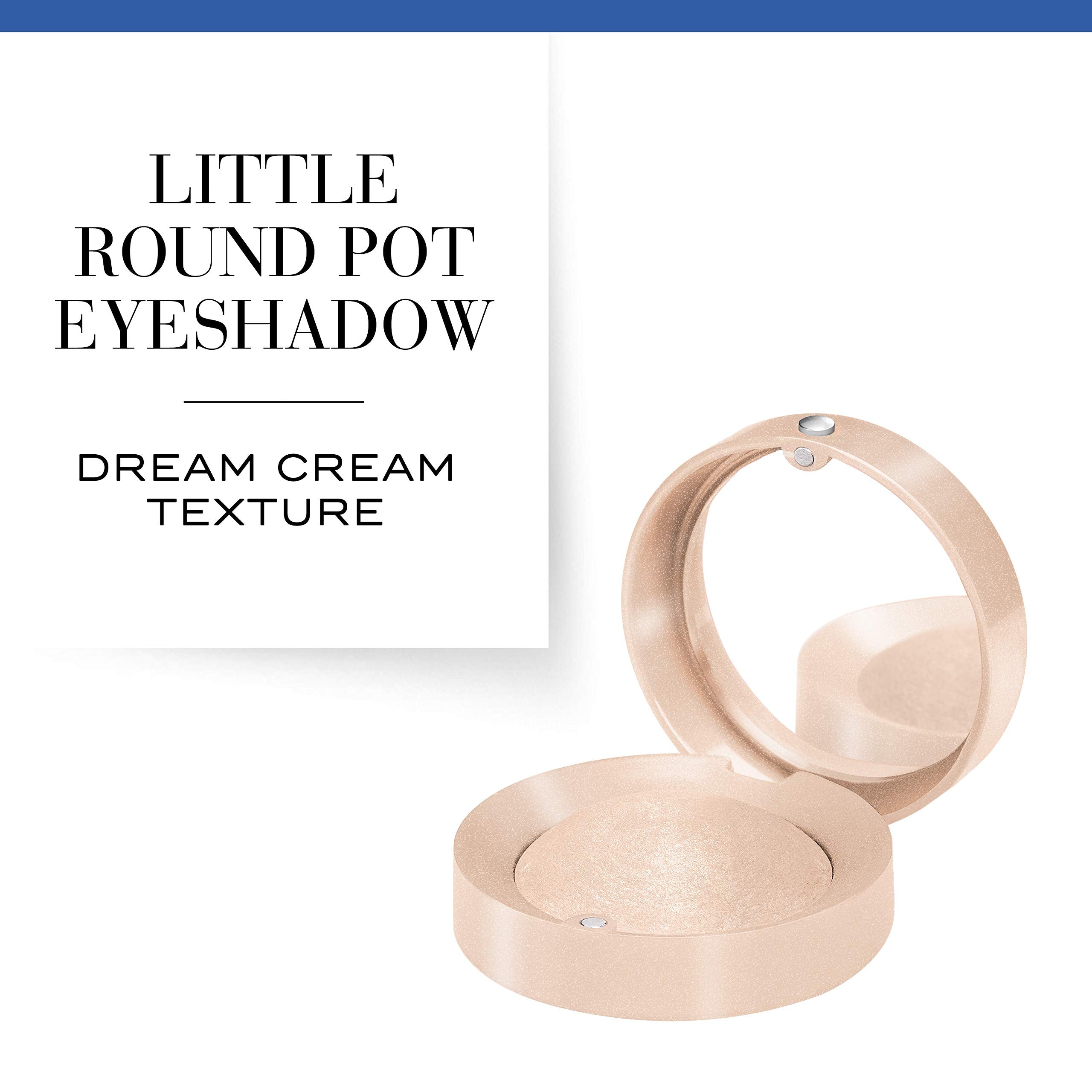 Bourjois Paris Little Round Pot Eyeshadow (01 Blanc Voutant)