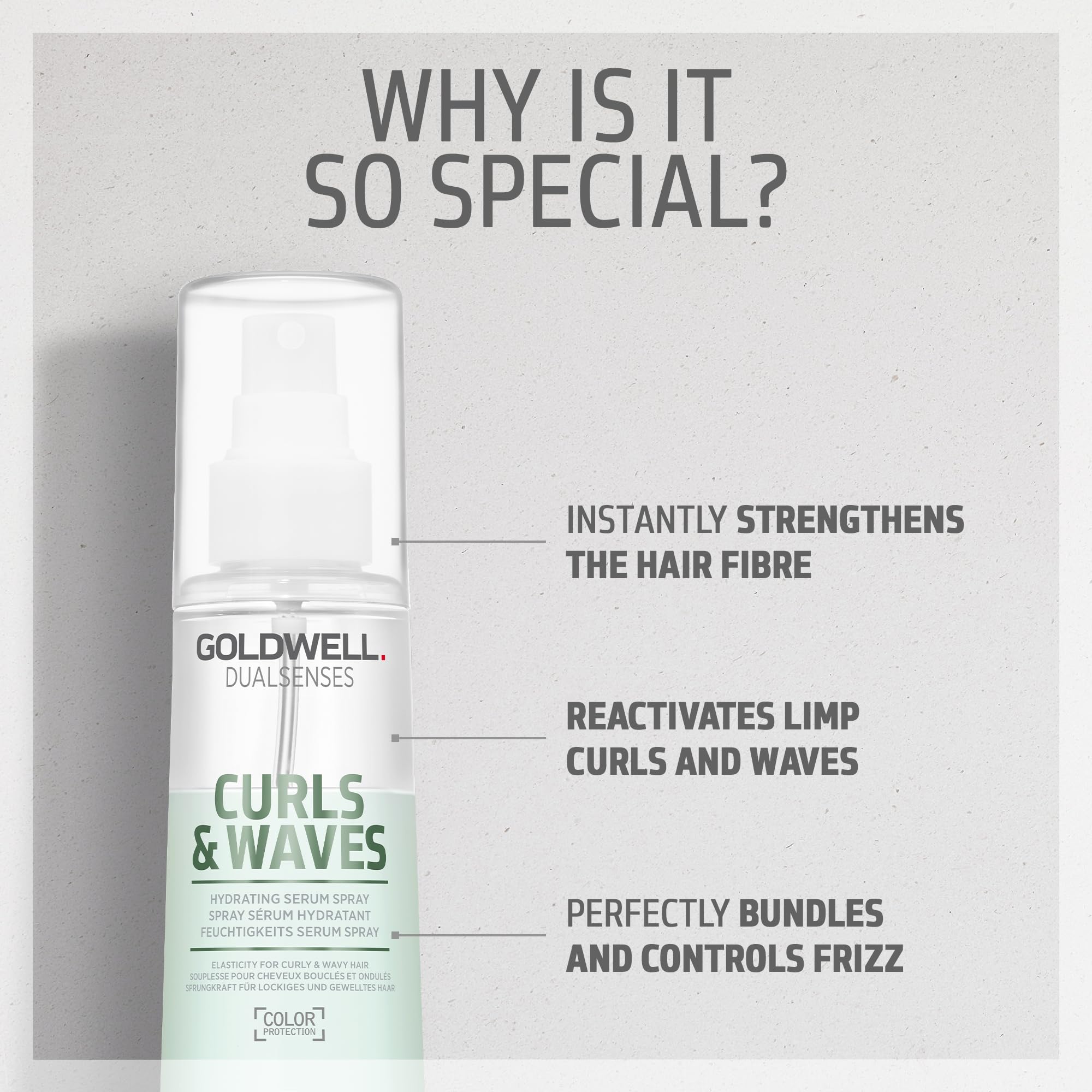 Goldwell Dualsenses Curls & Waves, Hydrating Serum Spray, 150ml