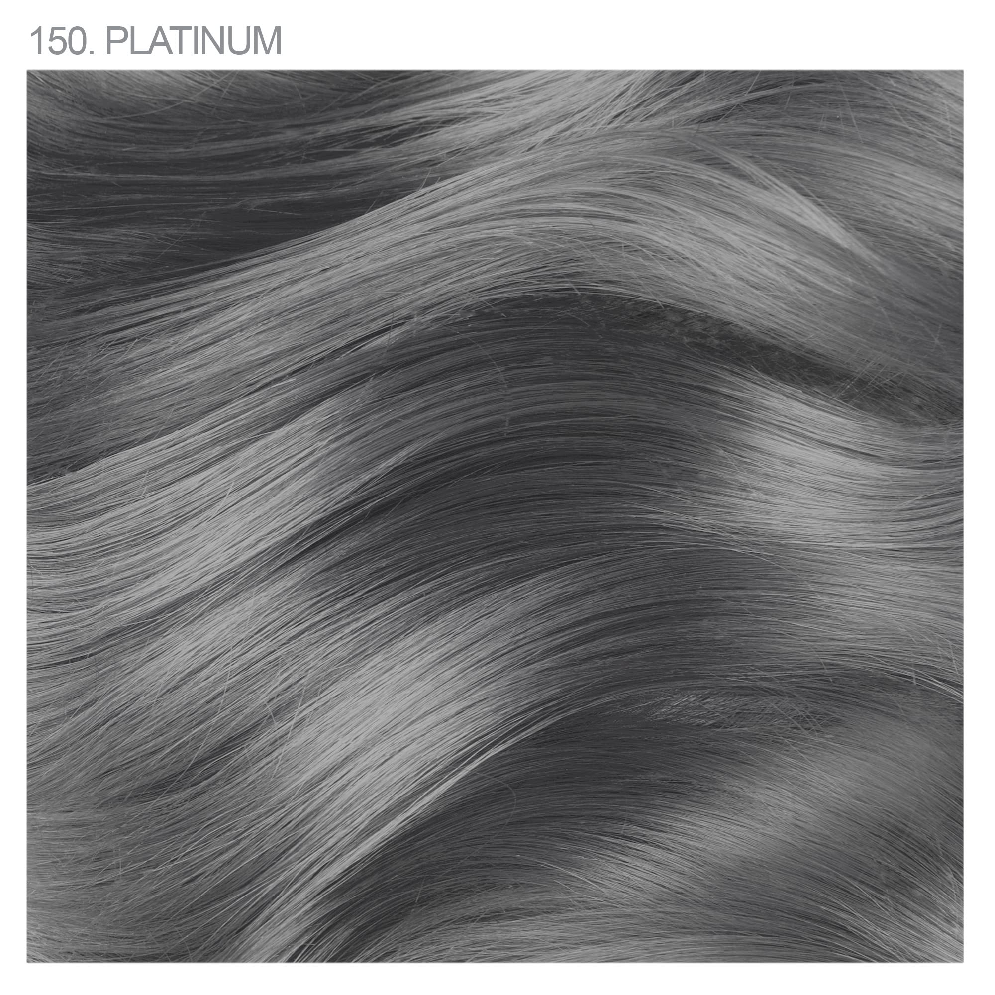 Adore Semi Permanent Hair Color - Vegan and Cruelty-Free Silver Hair Dye - 4 Fl Oz - 150 Platinum (Pack of 1)