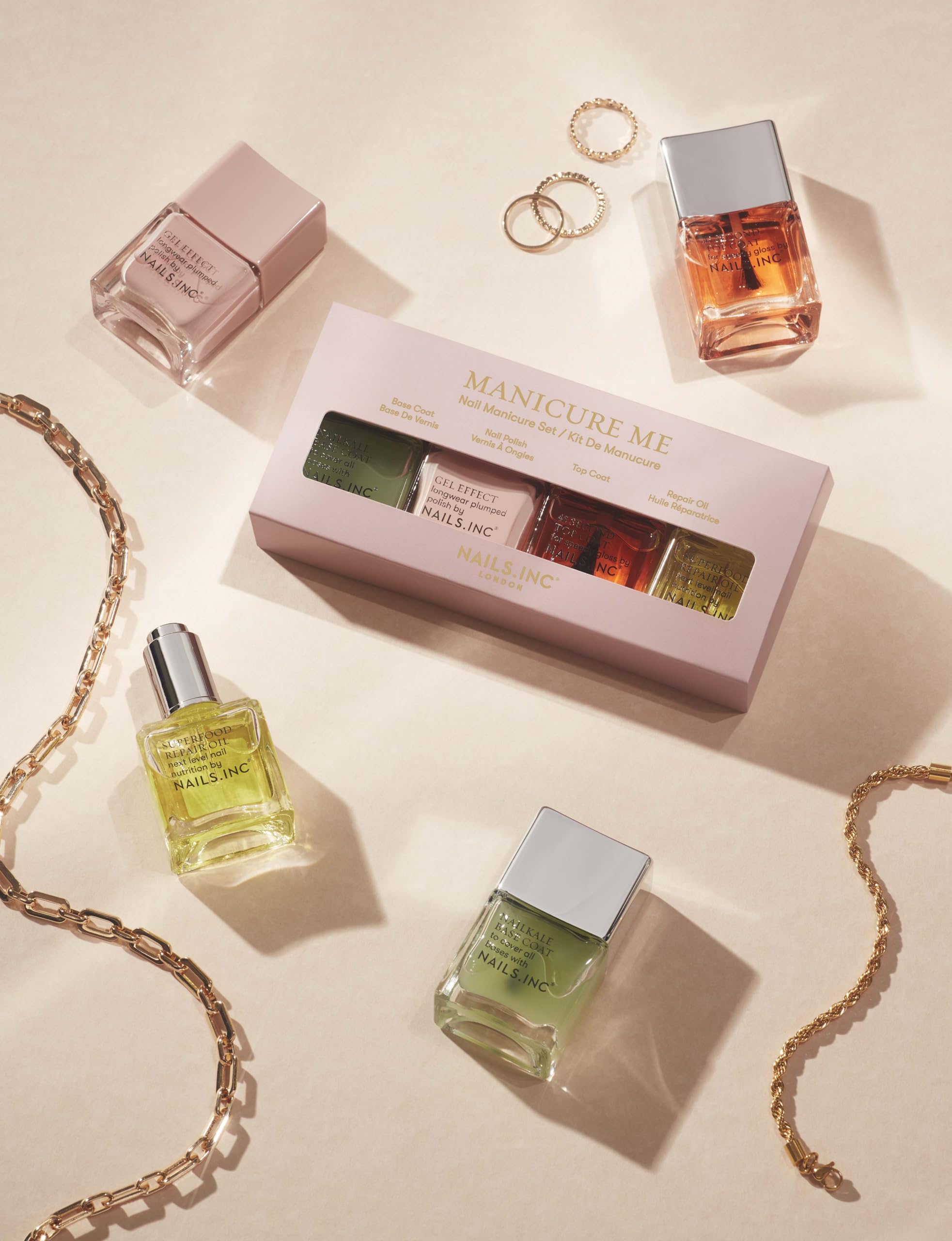Nails.INC Manicure Me 4-Piece Nail Polish Set