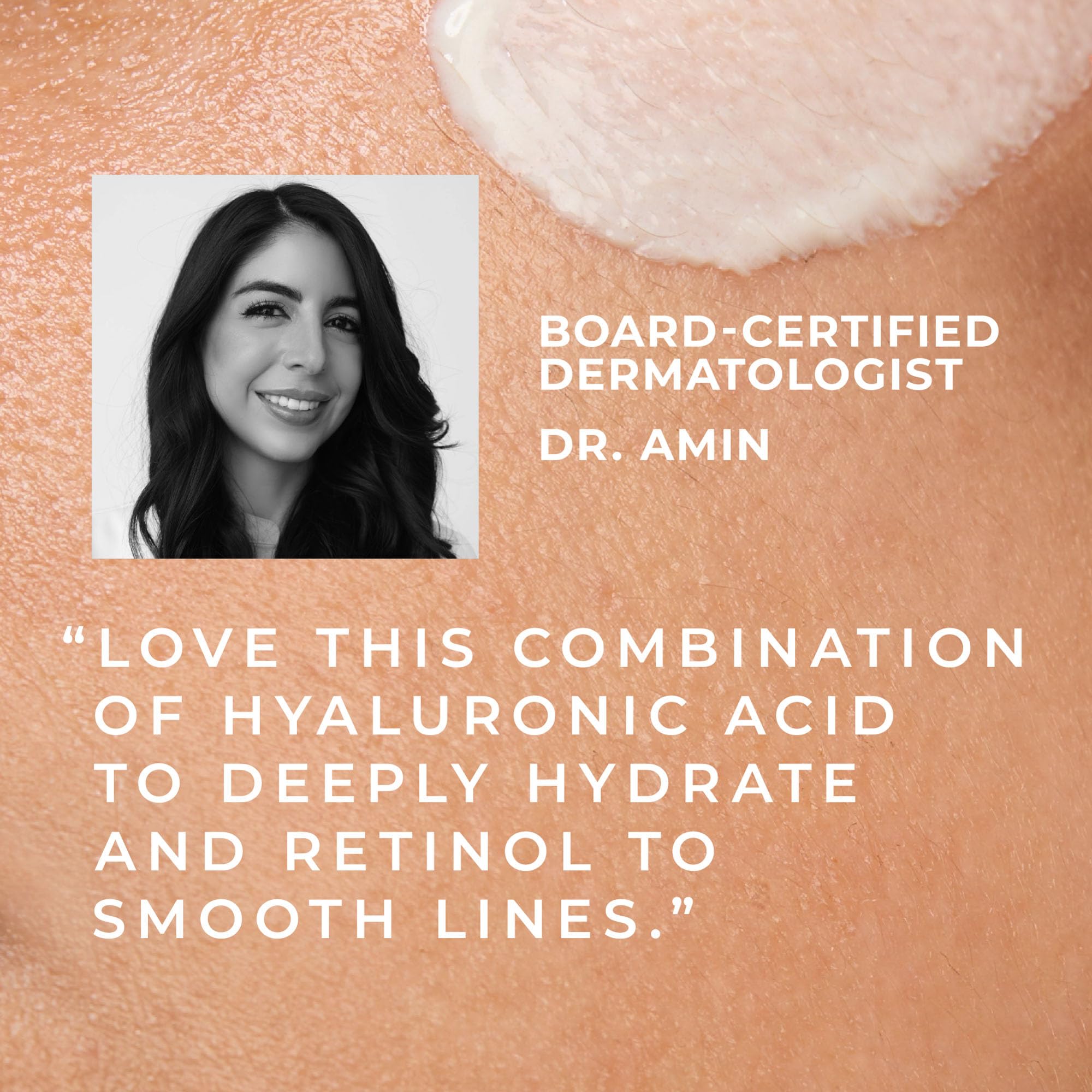RoC Retinol Correxion Line Smoothing Max Hydration | Face Cream with Hyaluronic Acid, Anti-Wrinkle Moisturiser | 50 ml