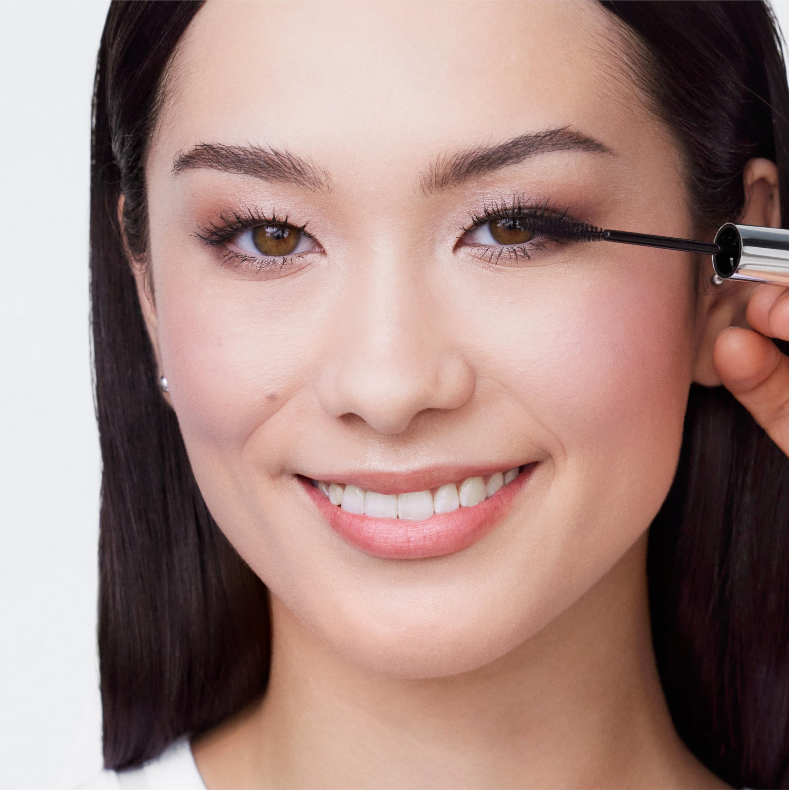 Clinique Lash Power Tubing Mascara Long-Wearing Formula | Lengthening, Smudge-Proof + Safe for Sensitive Eyes, Dark Chocolate, 0.21 Fl Oz