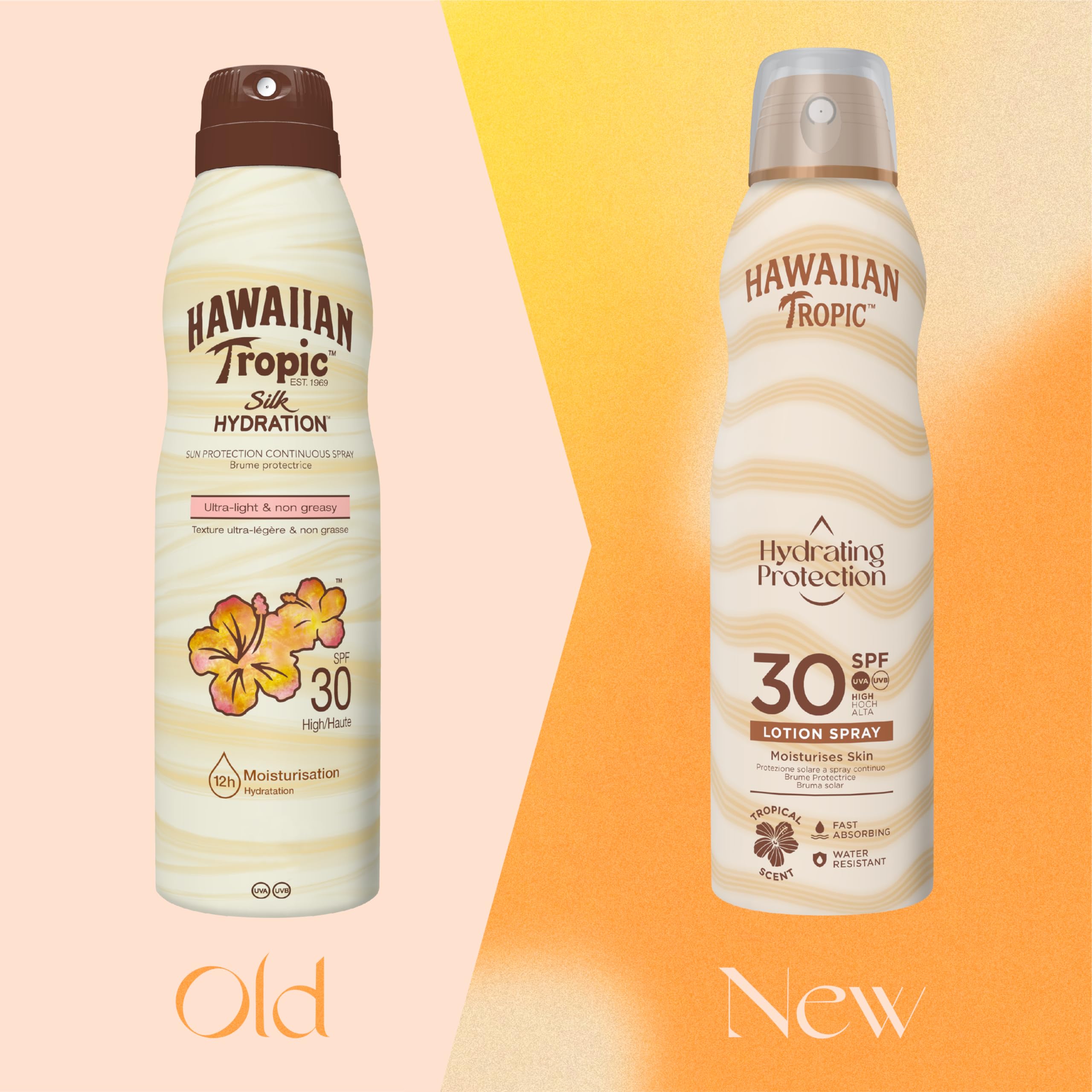 Hawaiian Tropic Silk Hydration Air Soft Spf30 Brume Protectice 177Ml