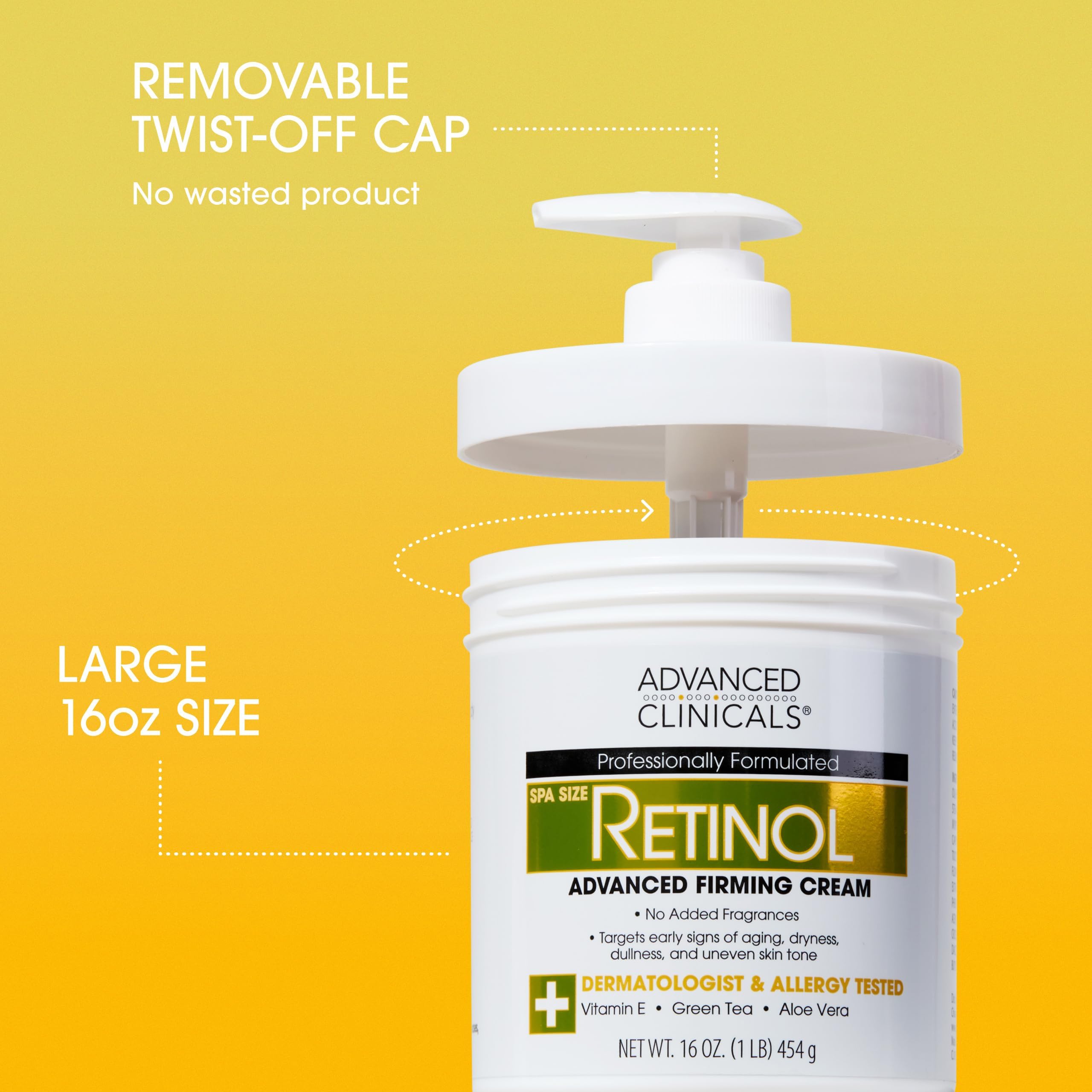 Retinol Advanced Firming Hydrating, Anti-aging Cream
