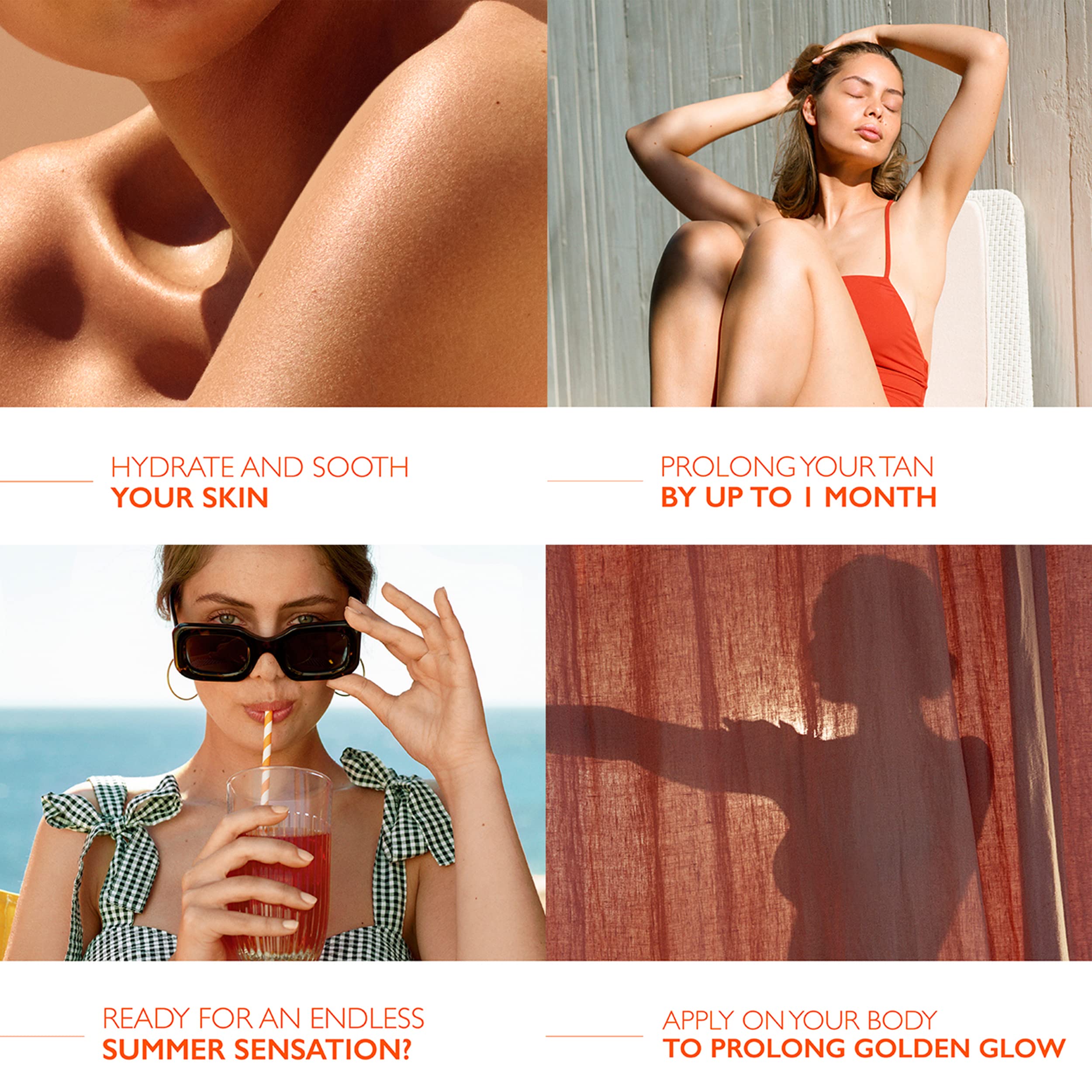 Lancaster Golden Tan Maximizer After Sun Lotion 250ml, One Month Prolonging, Natural Accelerator, Soothes and Calms Sun-Exposed Skin, Softens Skin with Velvety Finish