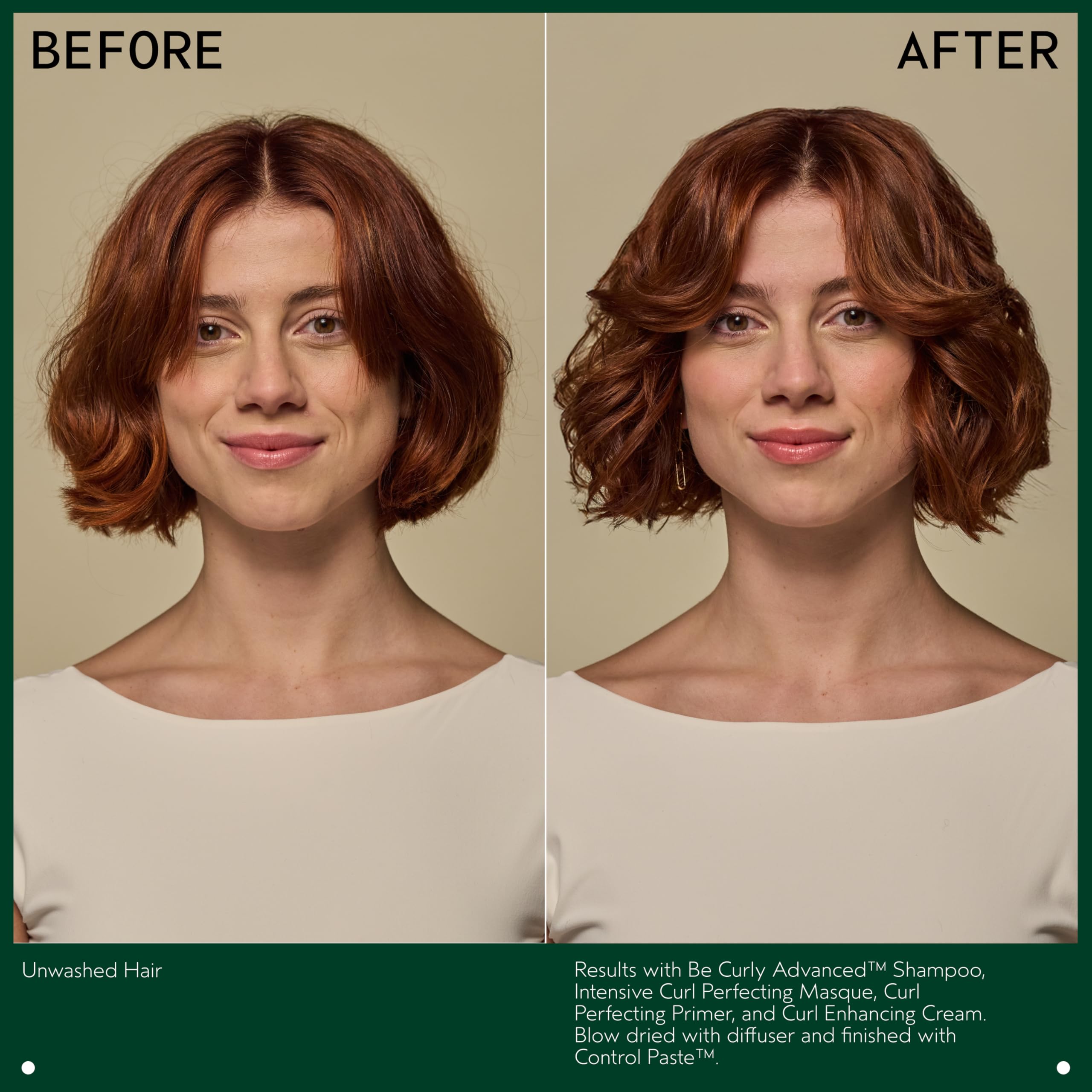 Aveda Be Curly Advanced Curl Enhancer Cream | Defines Curly and Wavy Hair | Reduces Frizz, Adds Shine | Silicone Free | 98% Naturally Derived*, 6.7 Fl Oz