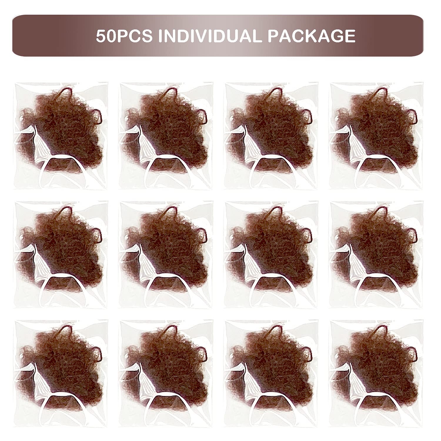 Invisible Hair Nets and U Shaped Hair Pins Set/Hair Bun Shaper Set with 50Pcs Elastic Edge Mesh Hair Nets and 10Pcs Positioning U Shaped Hair Pins for Women Hair Bun(Brown)