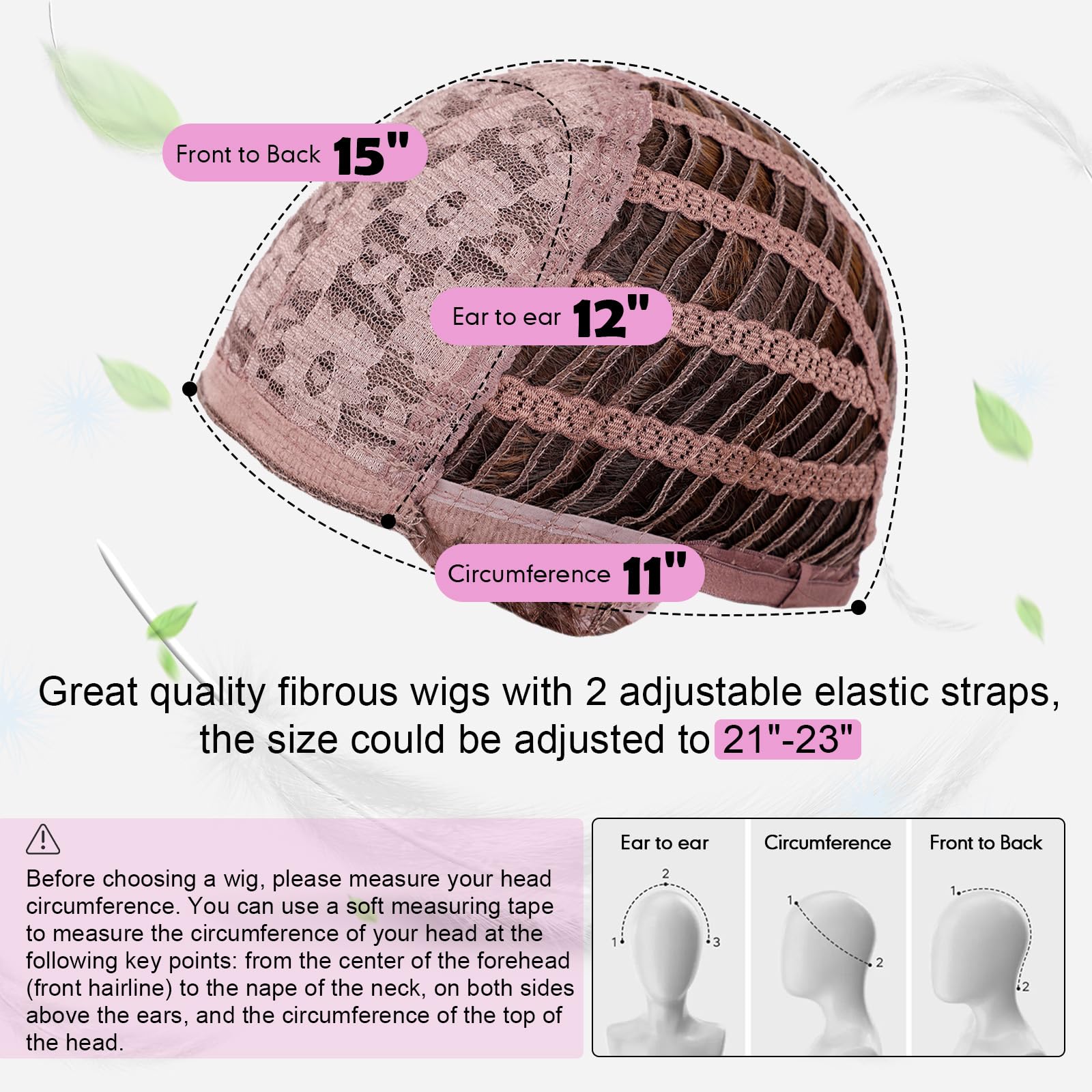 HAIRCUBE Long Blonde Wigs for Women, Synthetic Hair Shoulder-Length Wig with Fringe