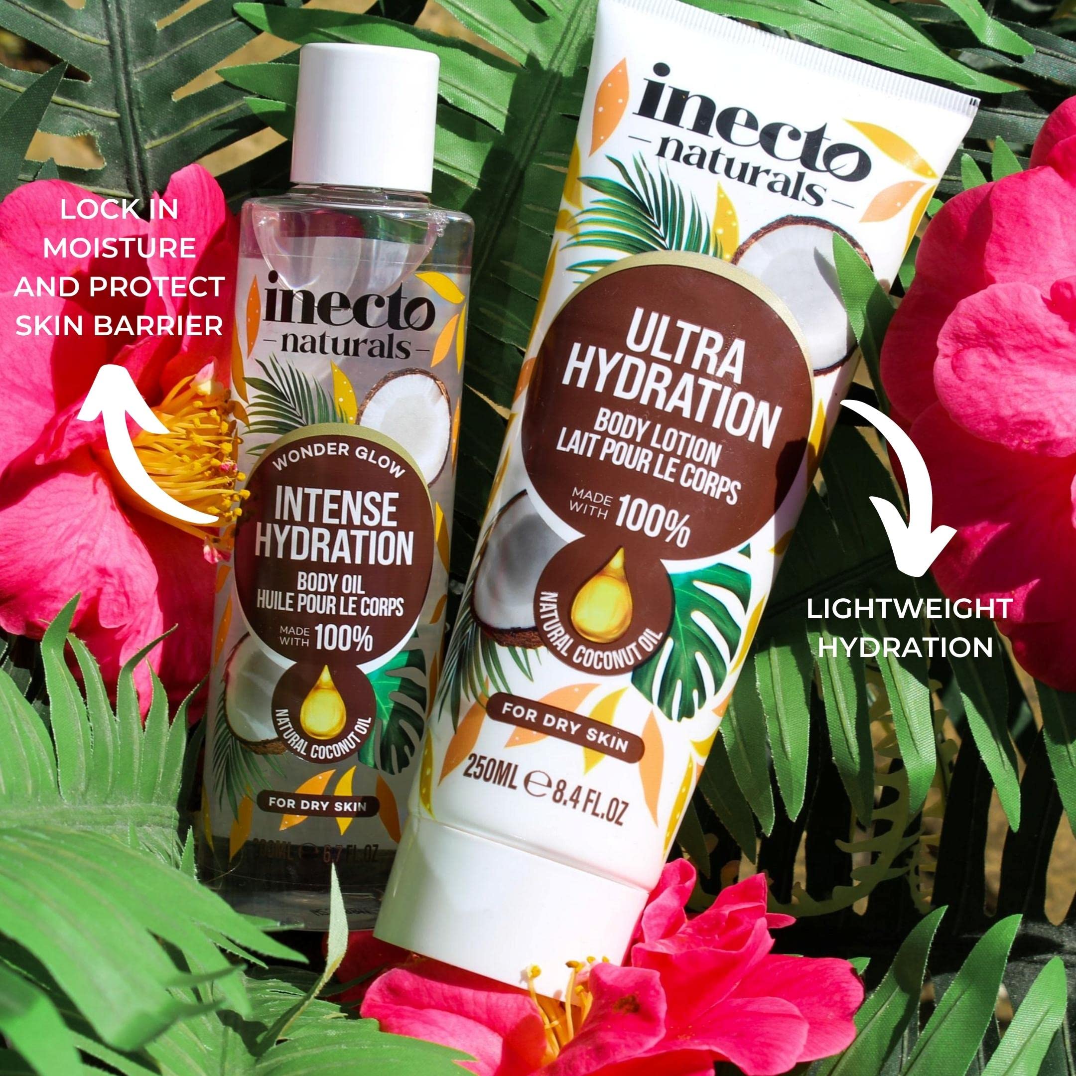 Inecto Naturals - Very Smoothing Coconut Body Oil Spray - 200ml