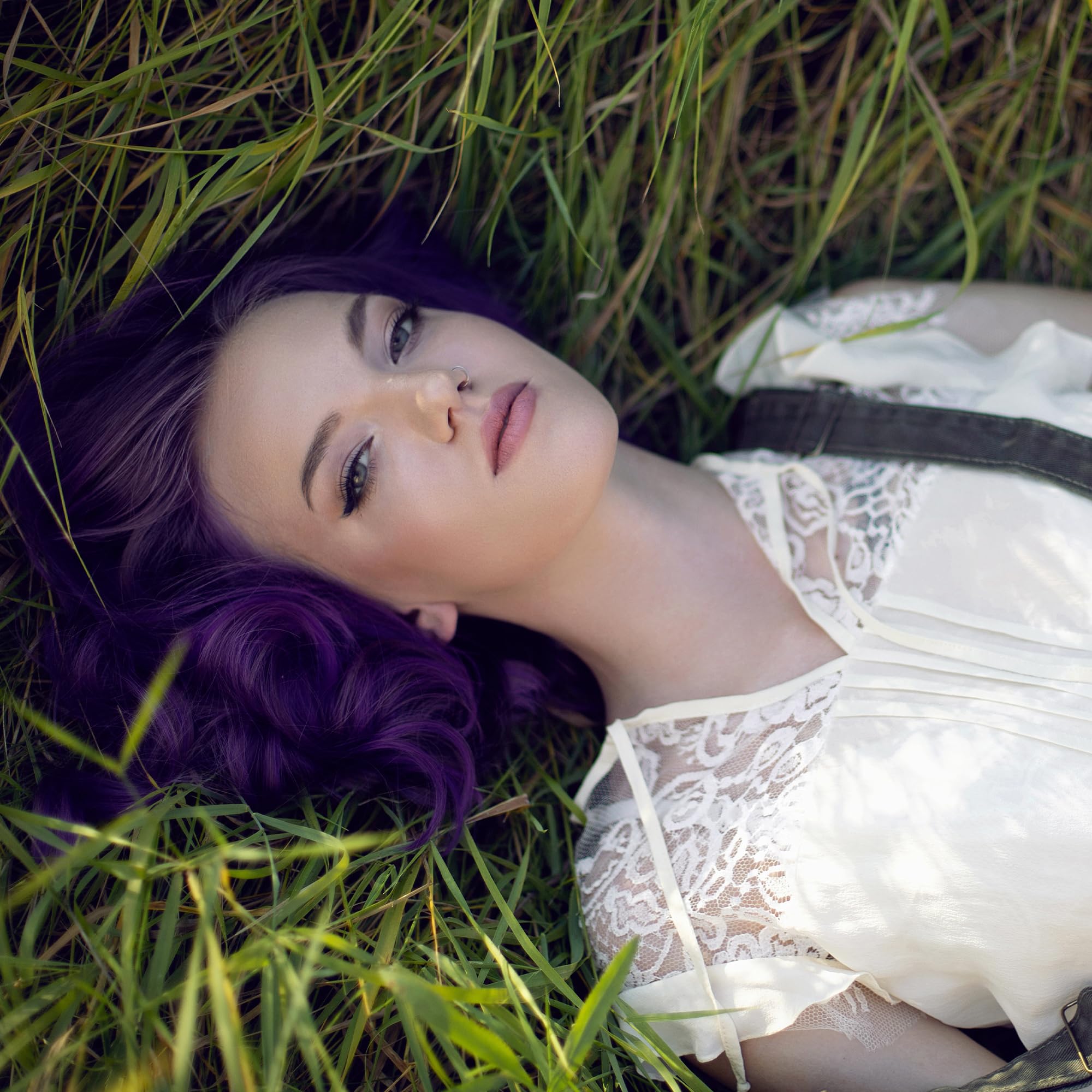 ARCTIC FOX 100% Vegan & Cruelty Free Vibrant Semi Permanent Hair Colour Dye - Purple AF 165 ml e