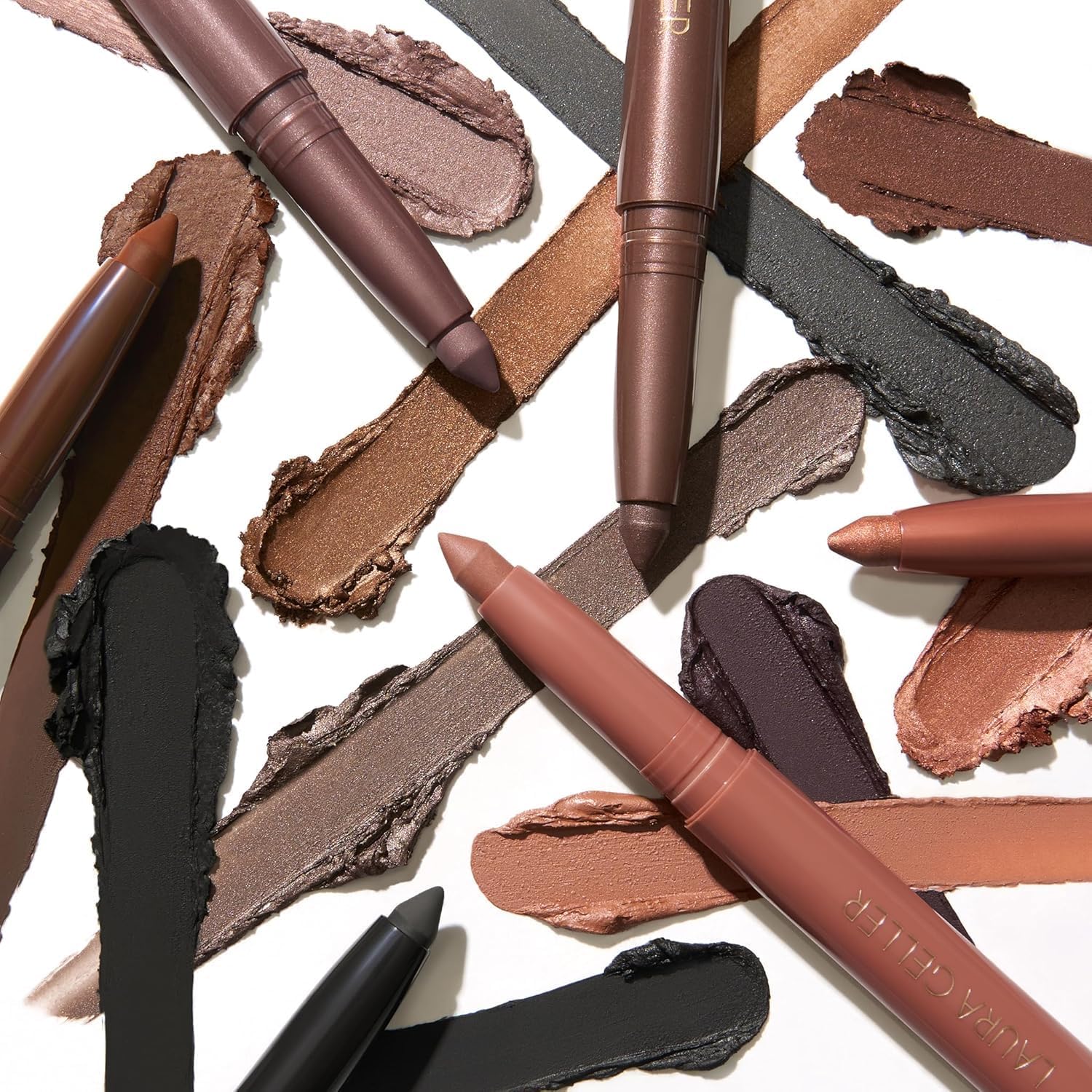 LAURA GELLER NEW YORK Longwear Kohl Kajal Eyeliner Pencil (Smoky Plum Kohl) Hydrating & Vibrant Pencil With Built in Sharpener For Expert Precision, Glides On Effortlessly