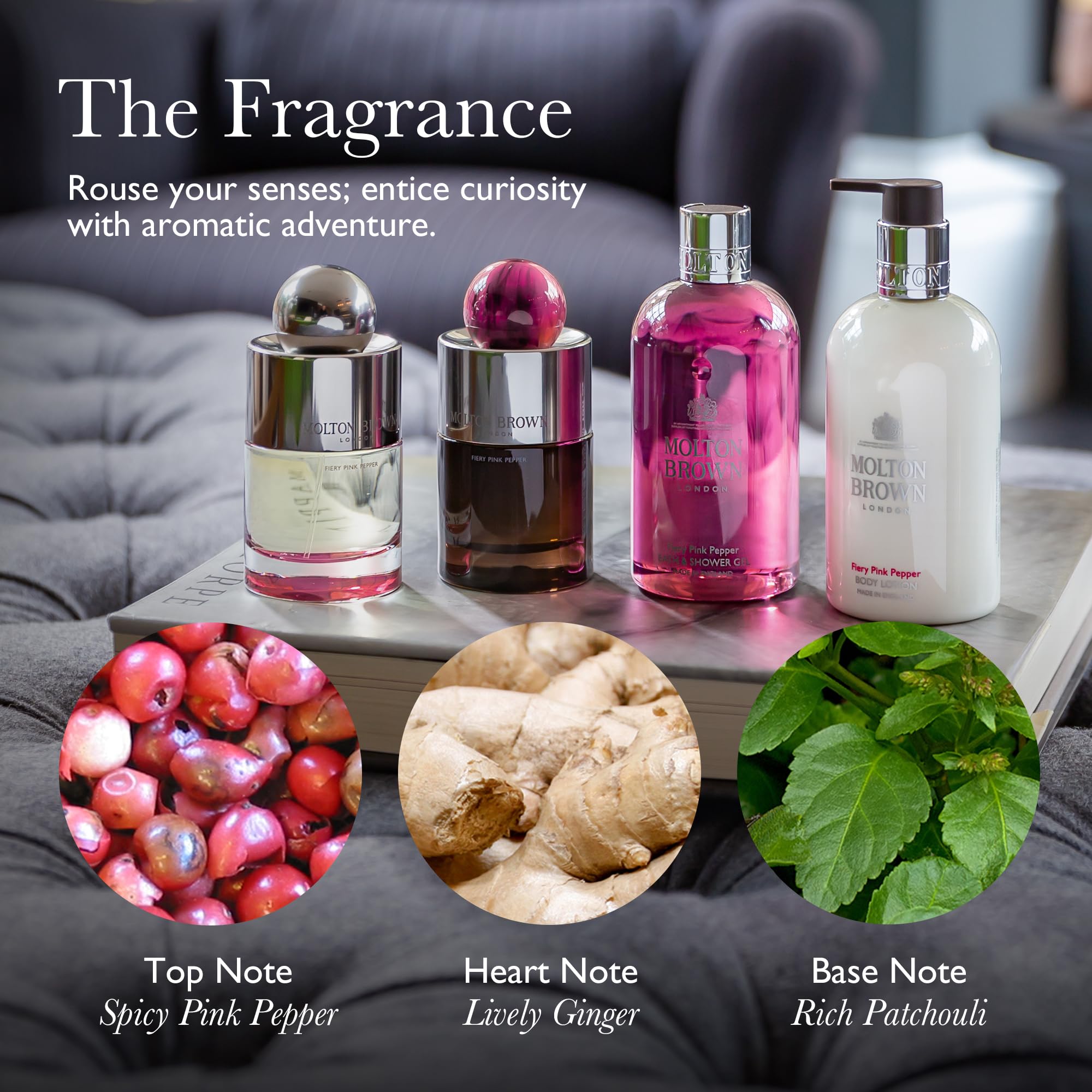Molton Brown Fiery Pink Pepper Bath & Shower Gel 300 ml