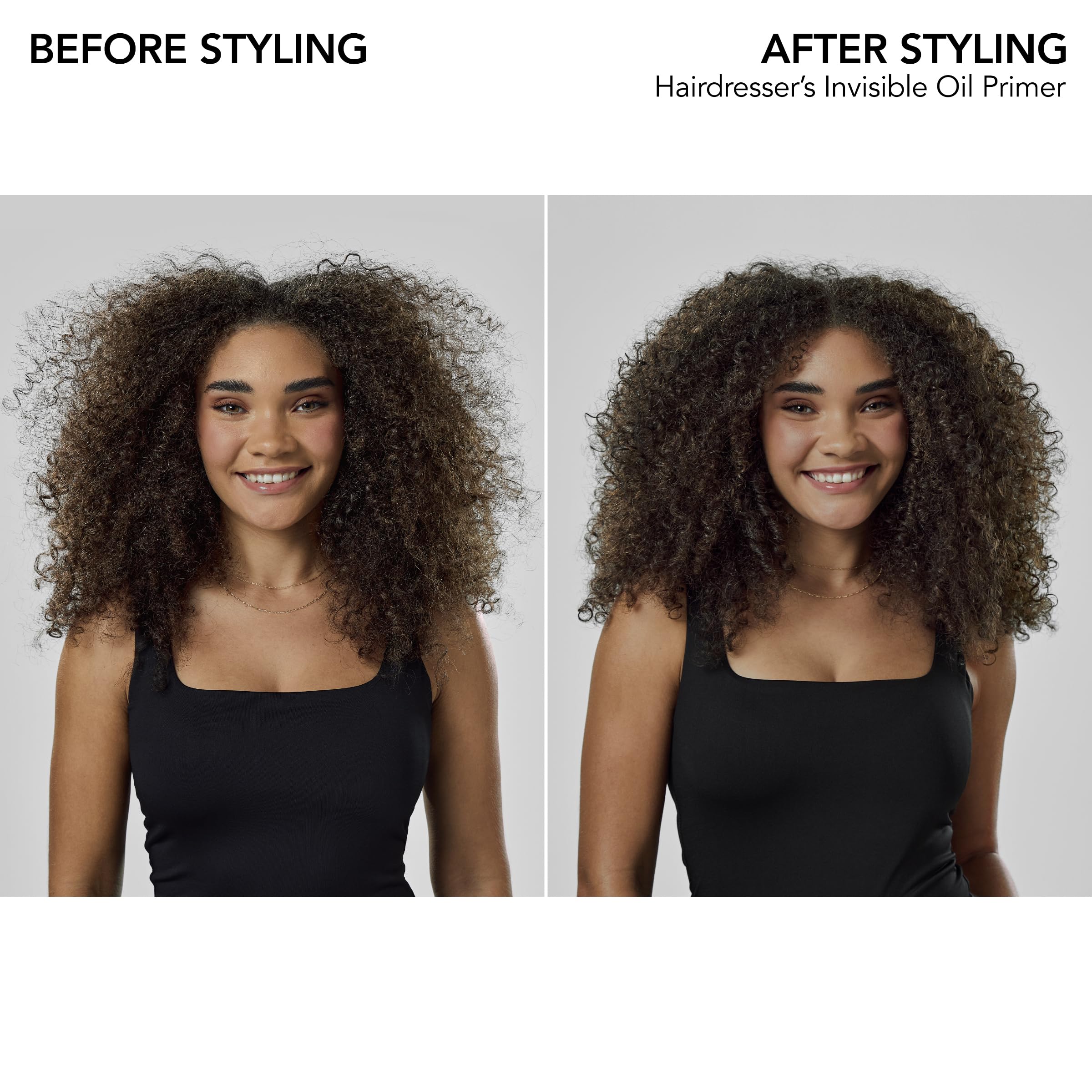 Bumble and bumble. Hairdresser's Invisible Oil Heat/UV Protection Leave-In Conditioner Hair Primer | Hydrating, Anti Frizz, Color Safe | Straight, Coily | With Argan Oil + Coconut Oil, 8.5 Fl Oz